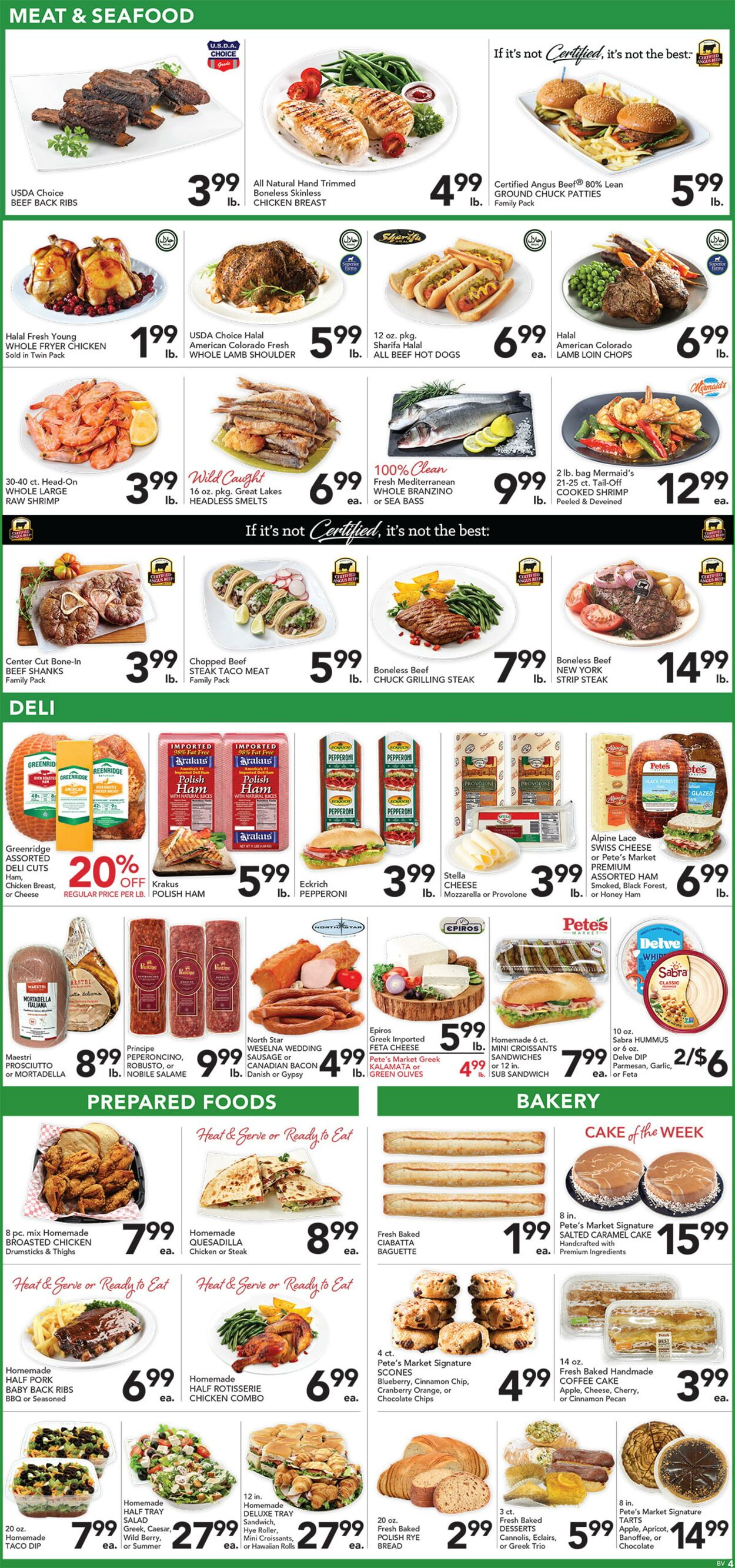 Catalogue Pete's Fresh Market from 05/21/2025