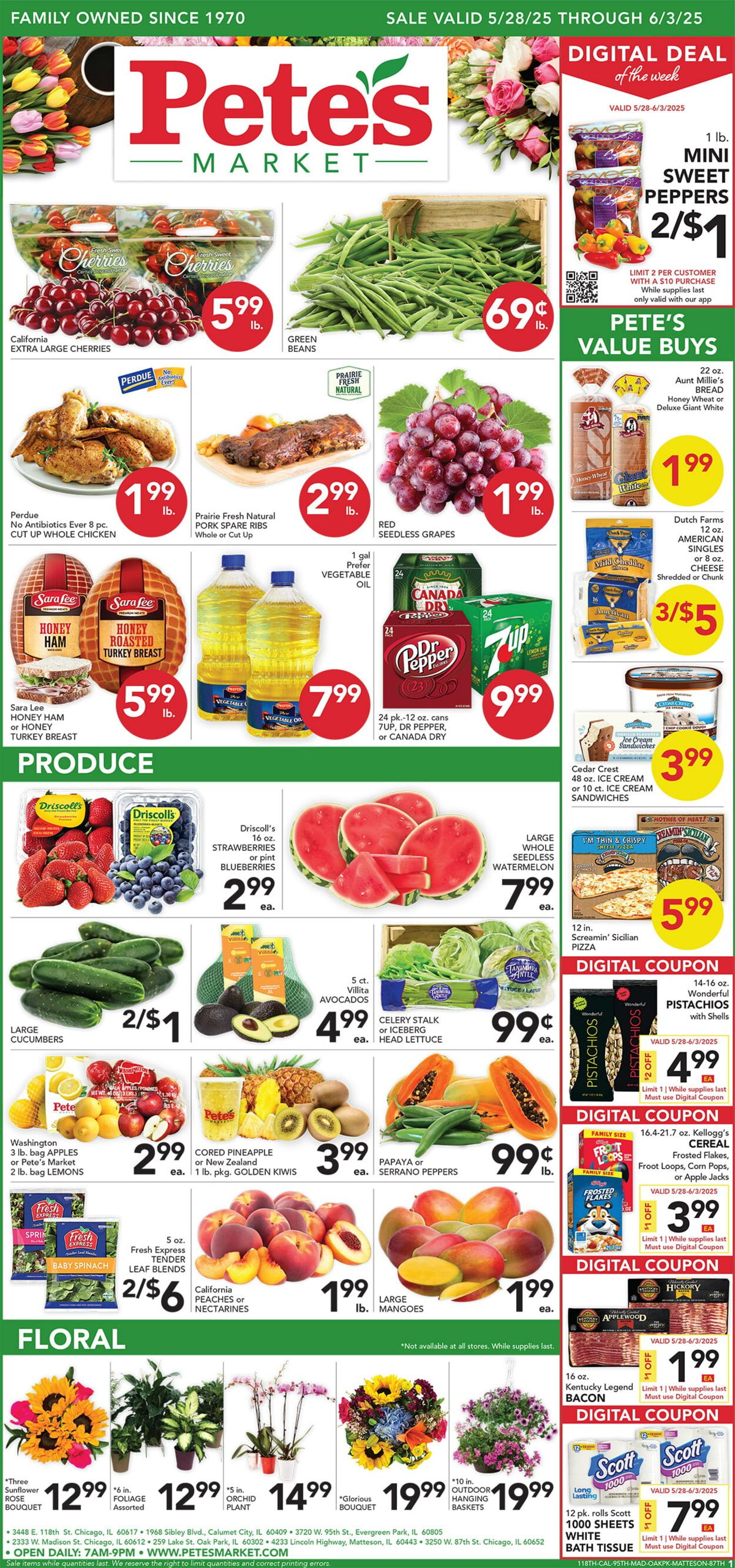 Catalogue Pete's Fresh Market from 05/21/2025