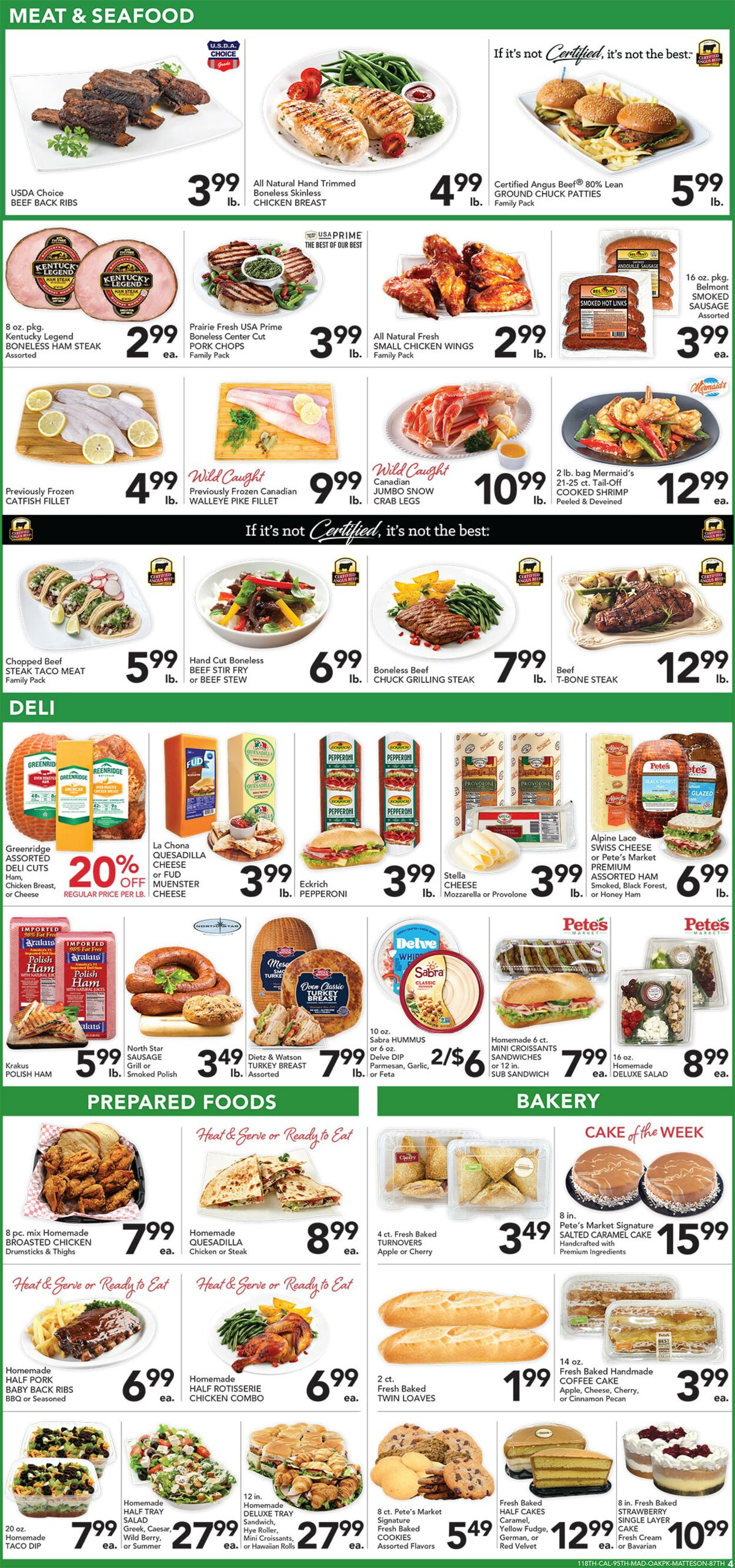 Catalogue Pete's Fresh Market from 05/21/2025