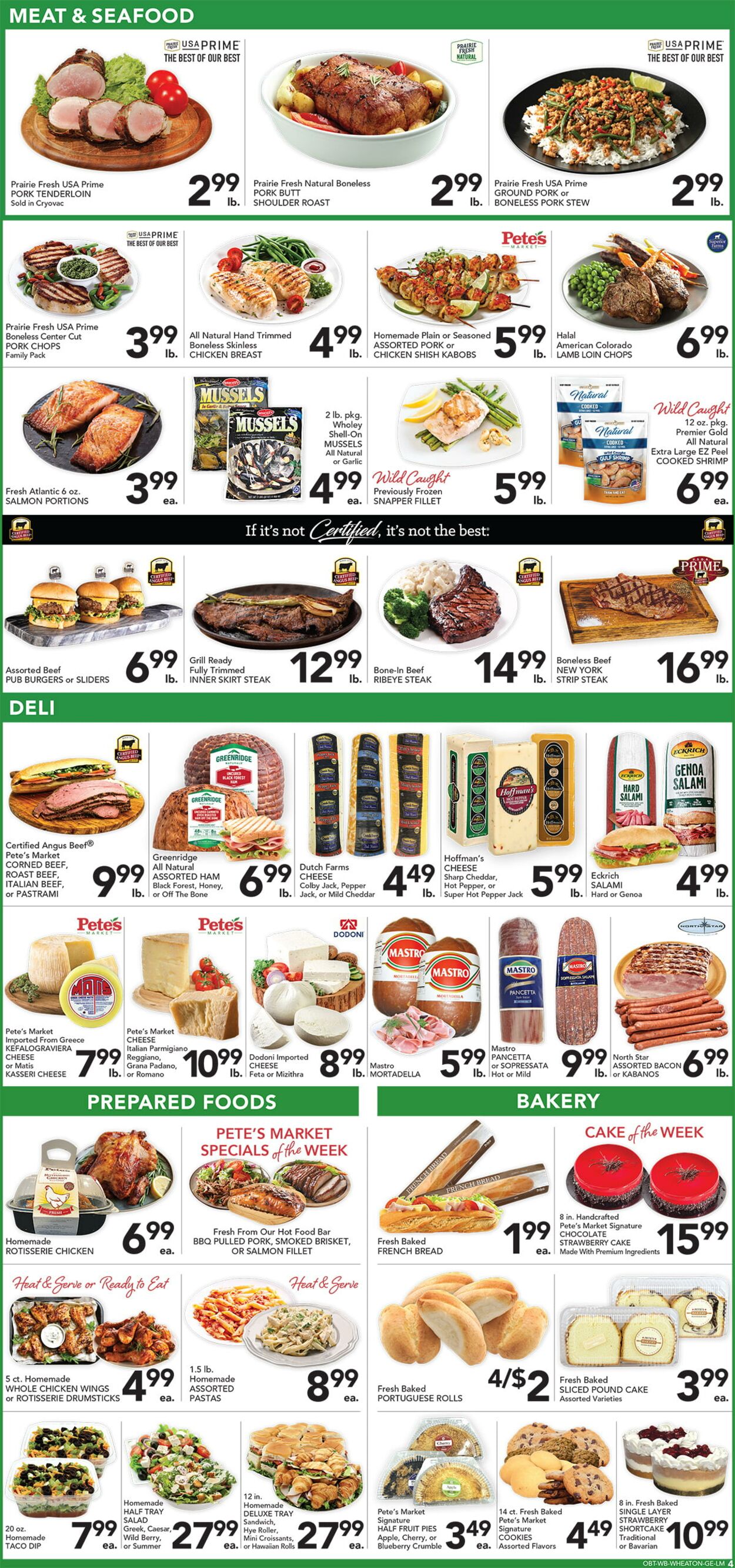 Catalogue Pete's Fresh Market from 05/28/2025