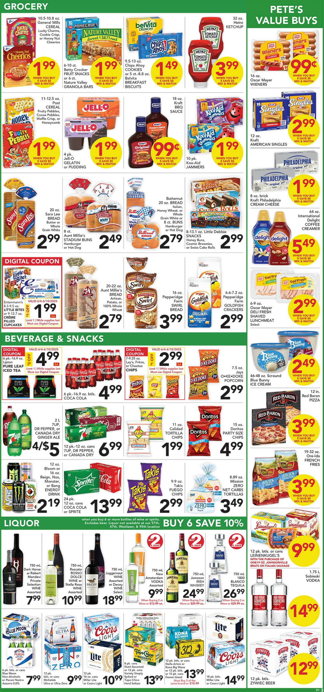 Catalogue Pete's Fresh Market from 05/28/2025