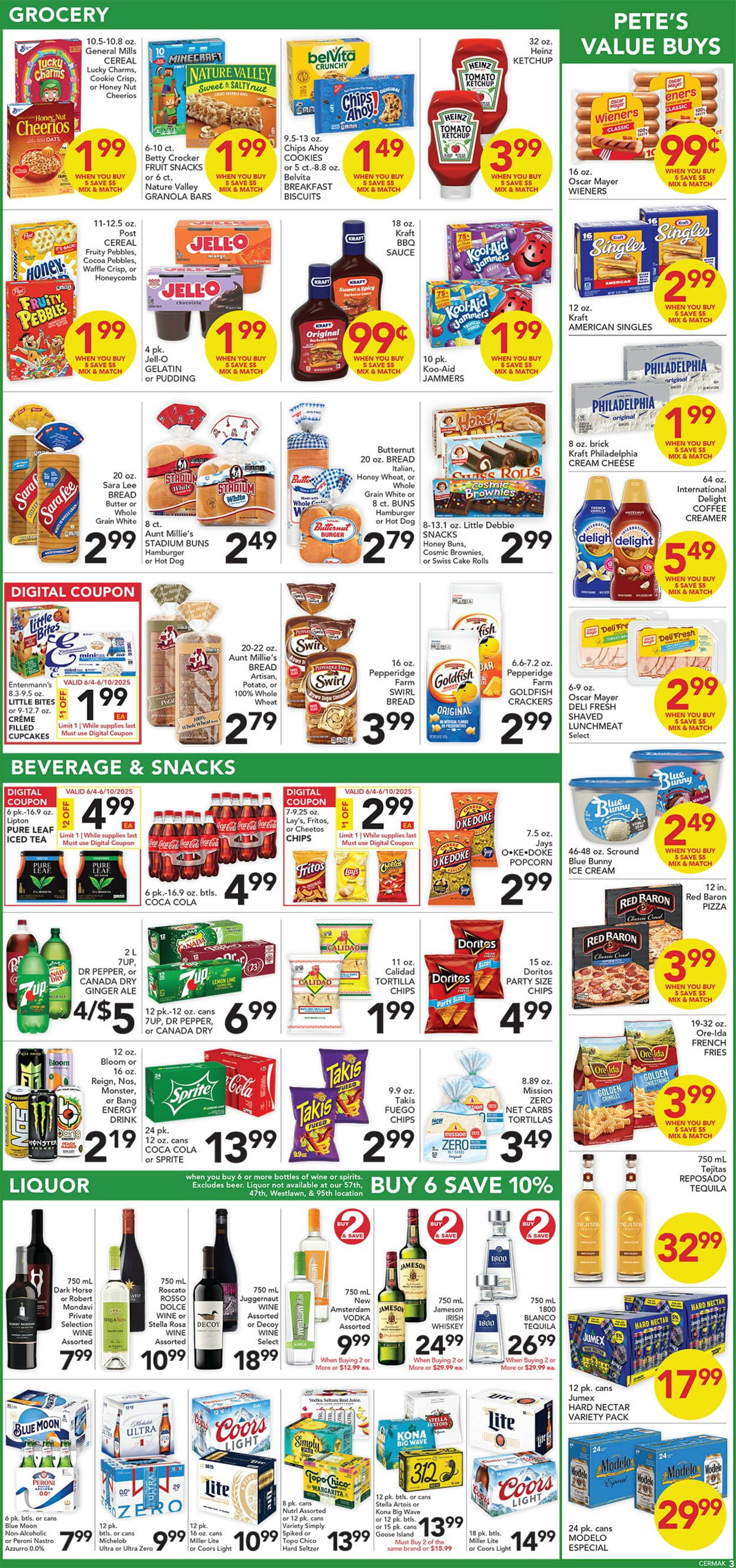 Catalogue Pete's Fresh Market from 05/28/2025