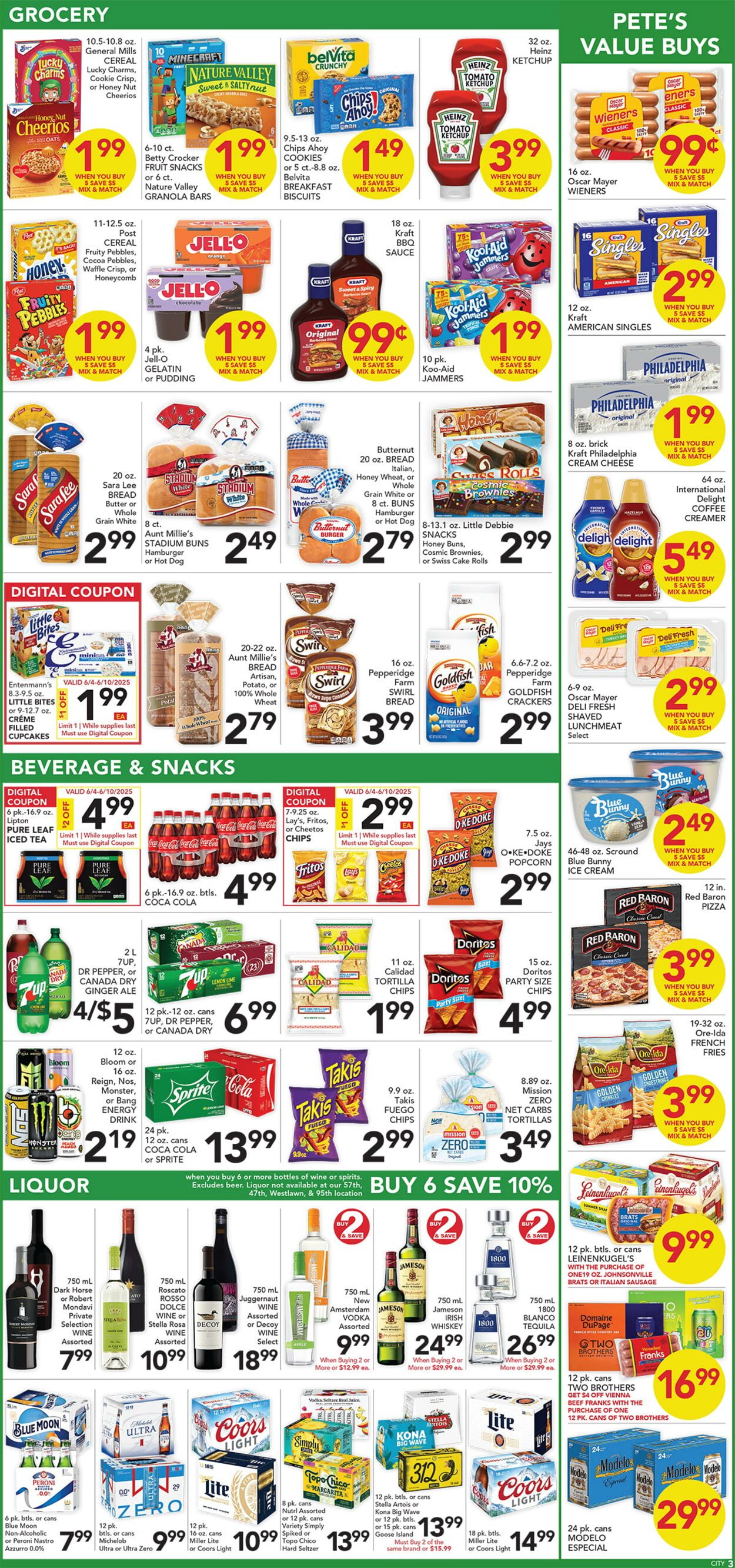 Catalogue Pete's Fresh Market from 05/28/2025