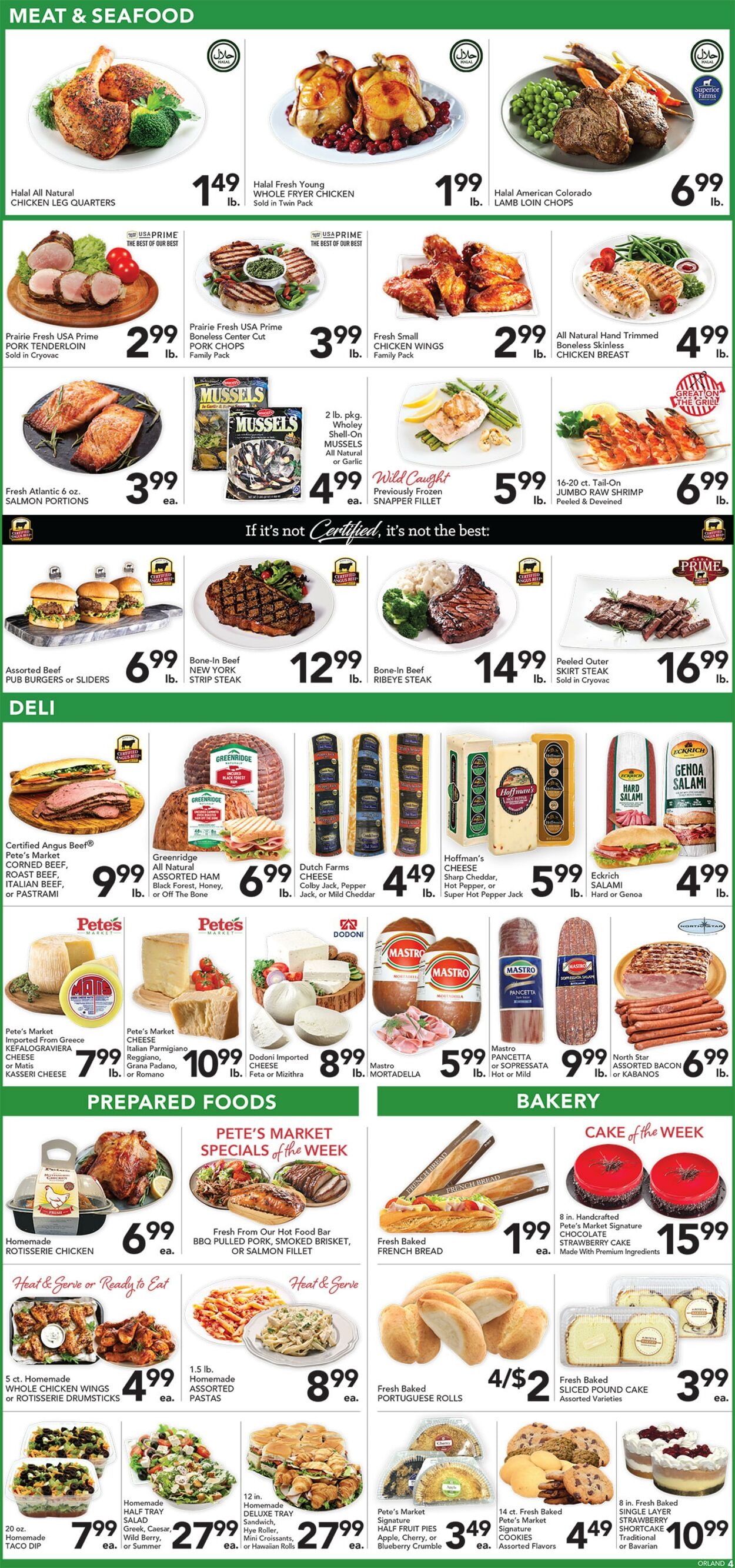 Catalogue Pete's Fresh Market from 06/04/2025