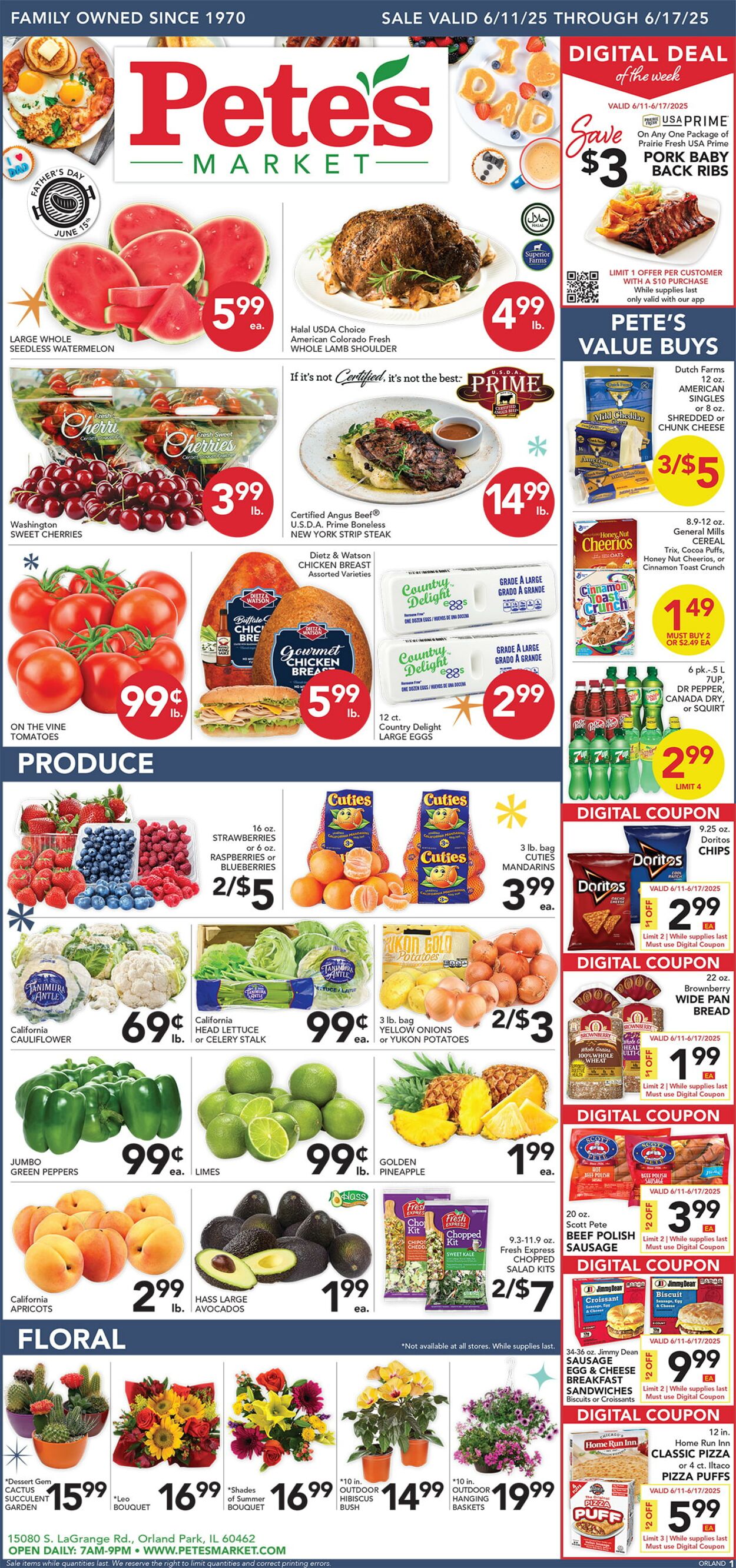 Catalogue Pete's Fresh Market from 06/04/2025