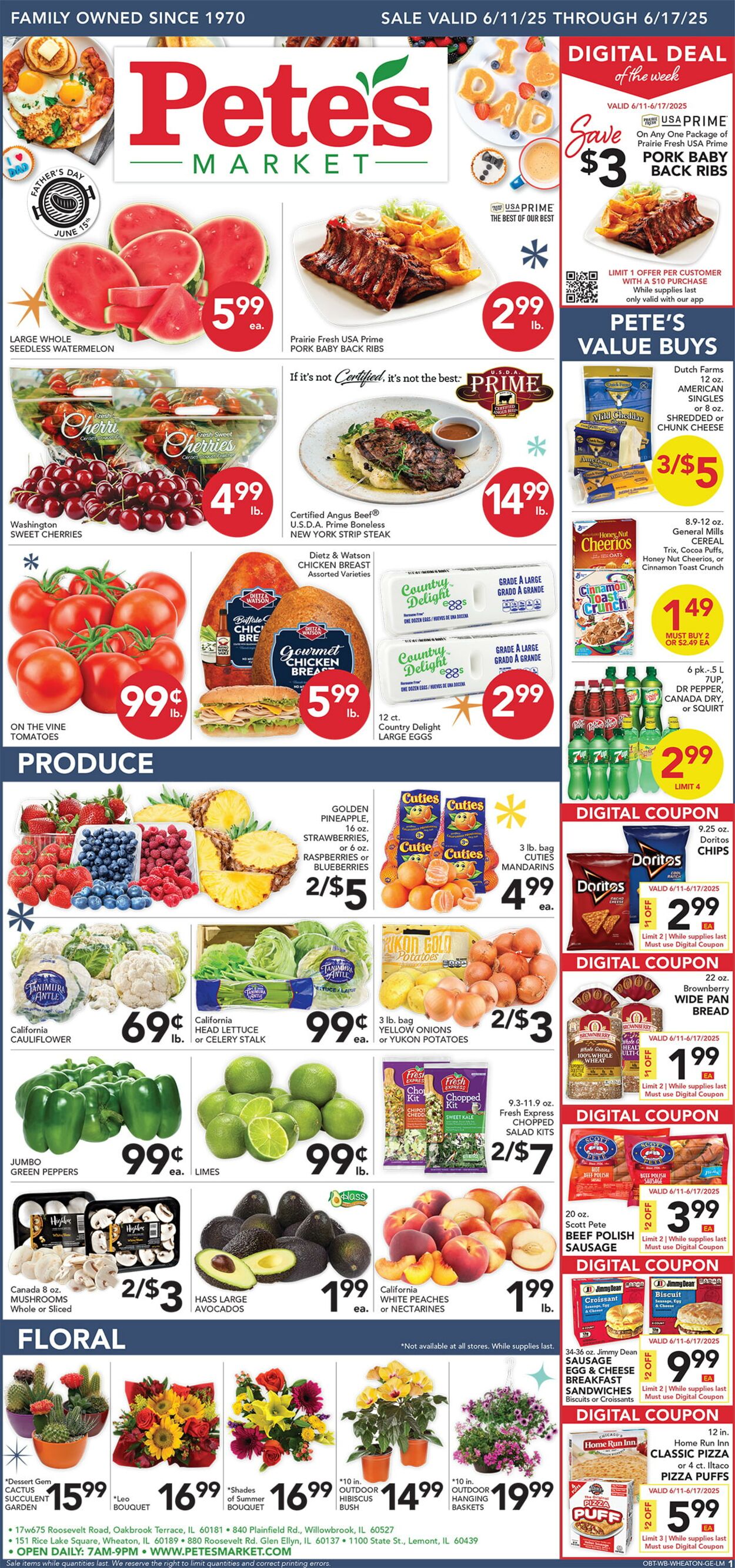 Catalogue Pete's Fresh Market from 06/04/2025