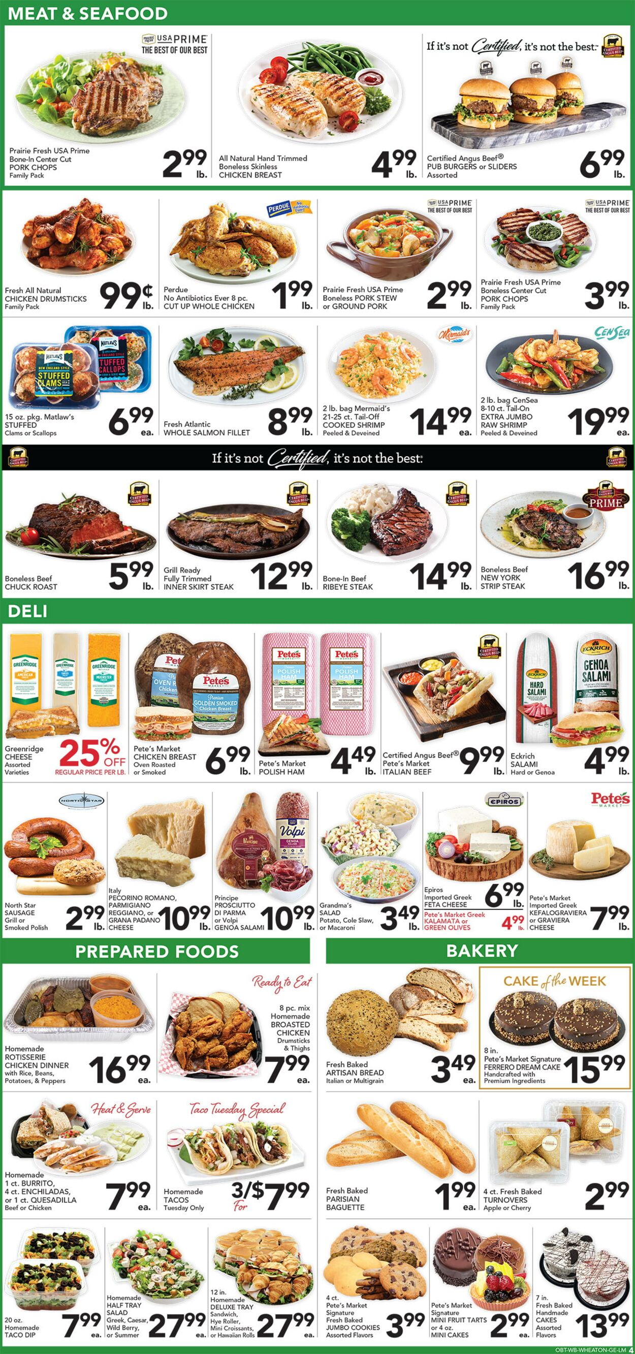 Catalogue Pete's Fresh Market from 06/11/2025