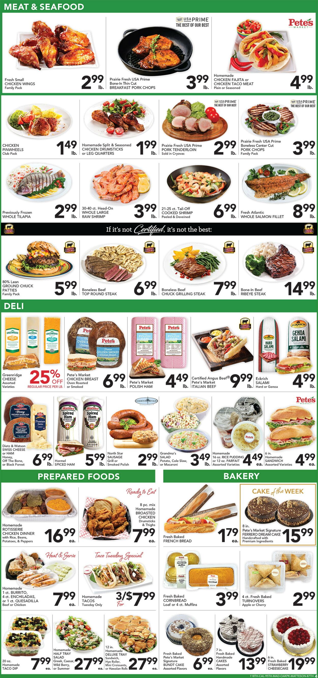 Catalogue Pete's Fresh Market from 06/11/2025