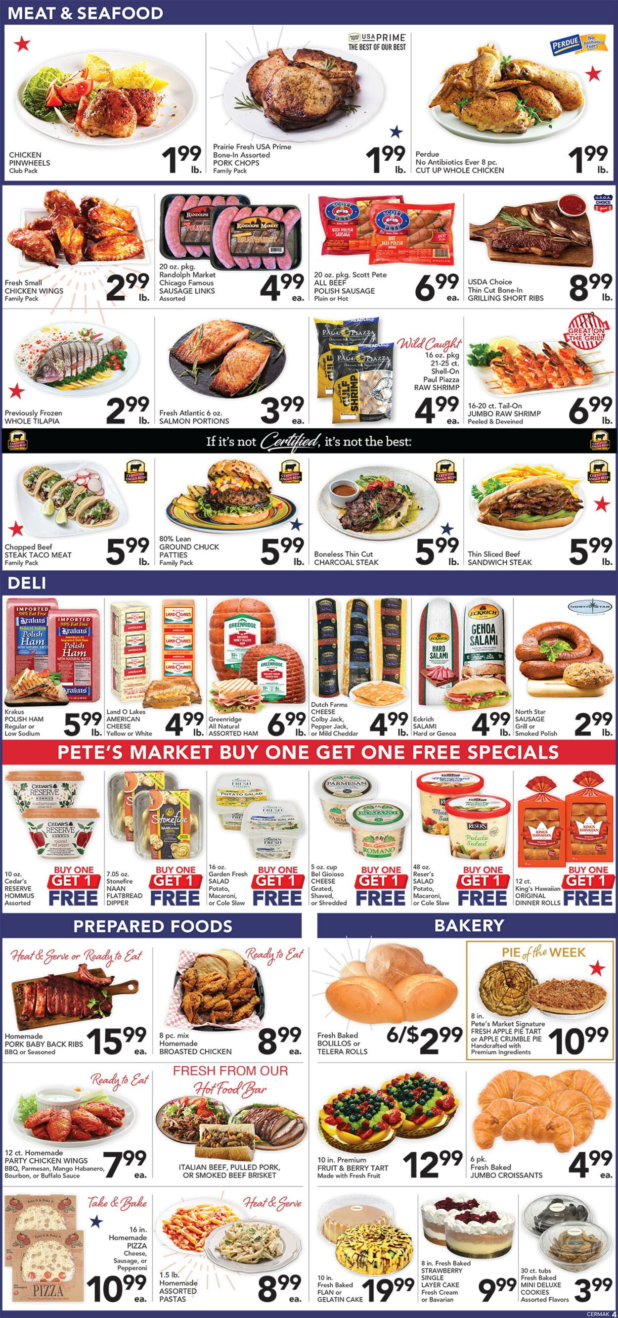 Catalogue Pete's Fresh Market from 06/18/2025