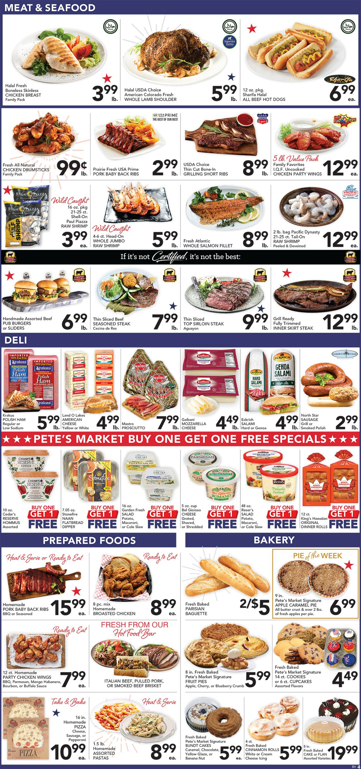 Catalogue Pete's Fresh Market from 06/25/2025