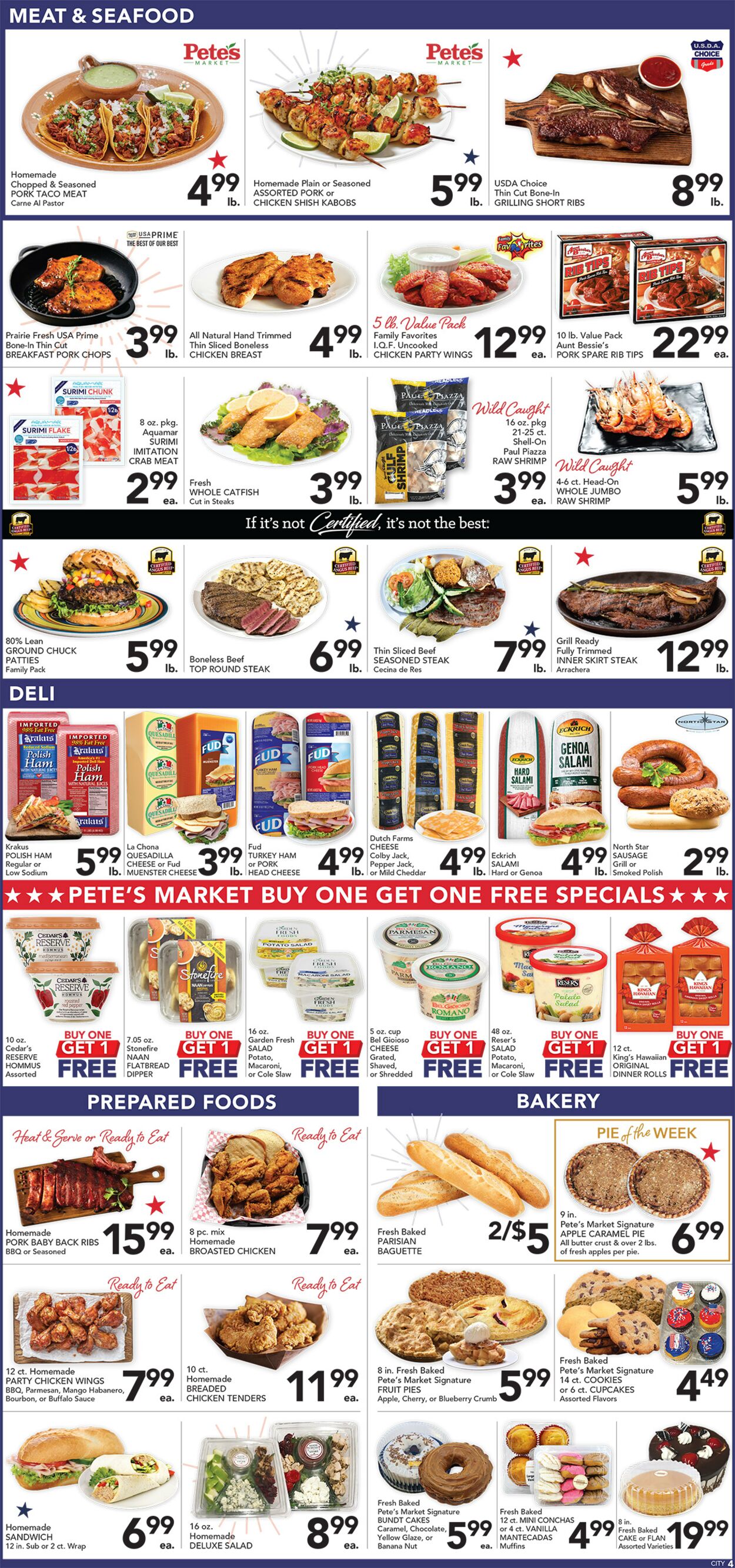 Catalogue Pete's Fresh Market from 06/25/2025