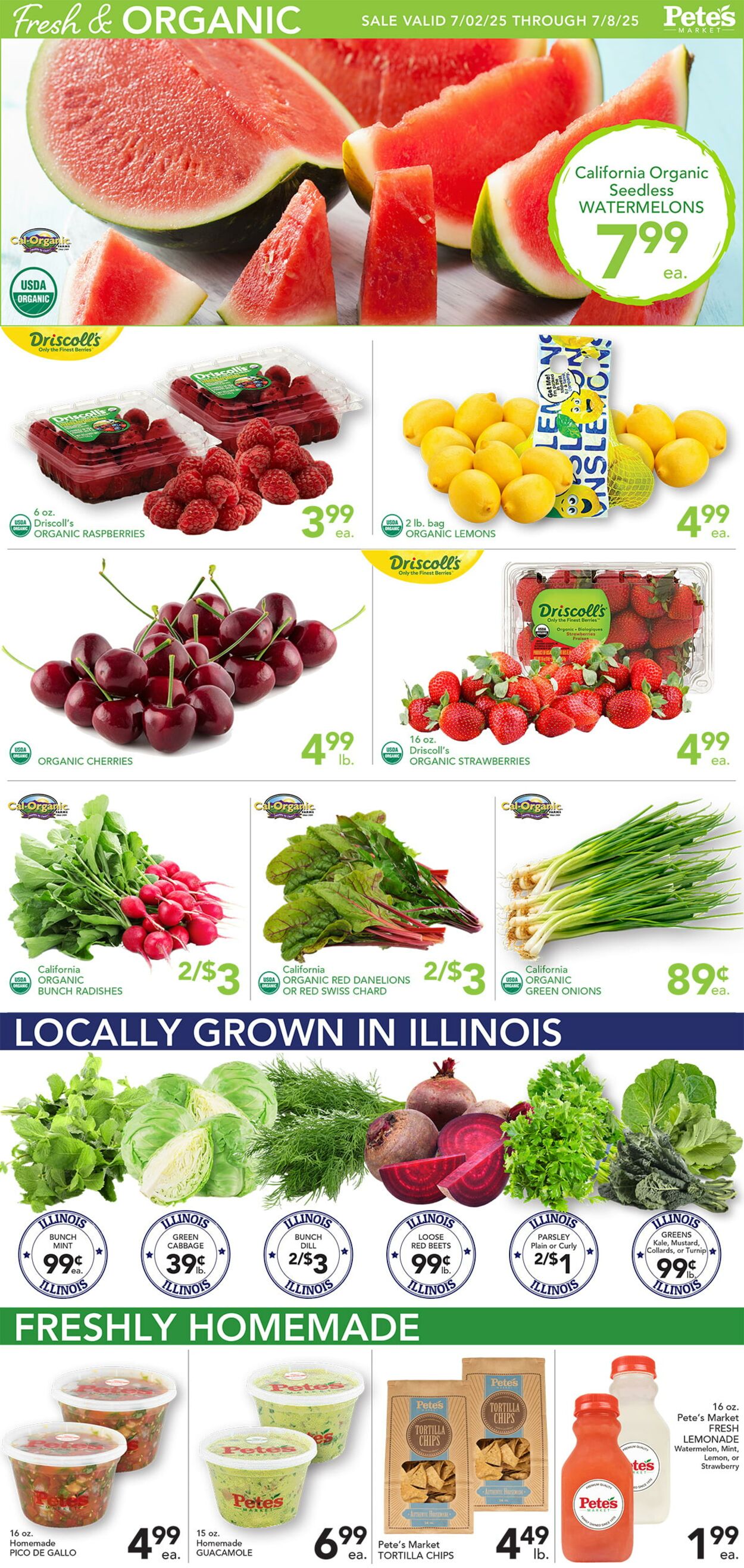 Catalogue Pete's Fresh Market from 06/25/2025