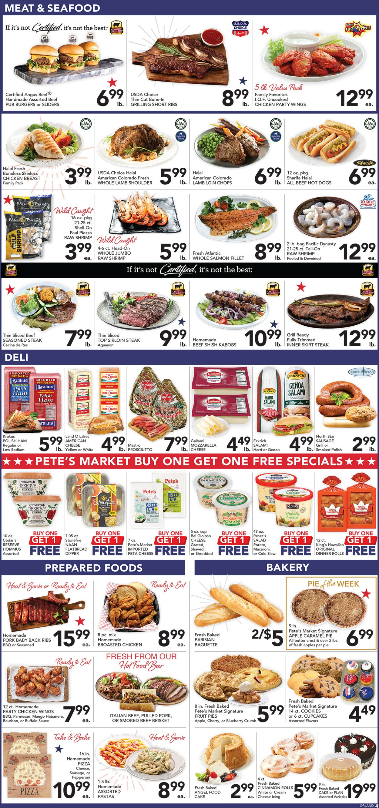 Catalogue Pete's Fresh Market from 06/25/2025