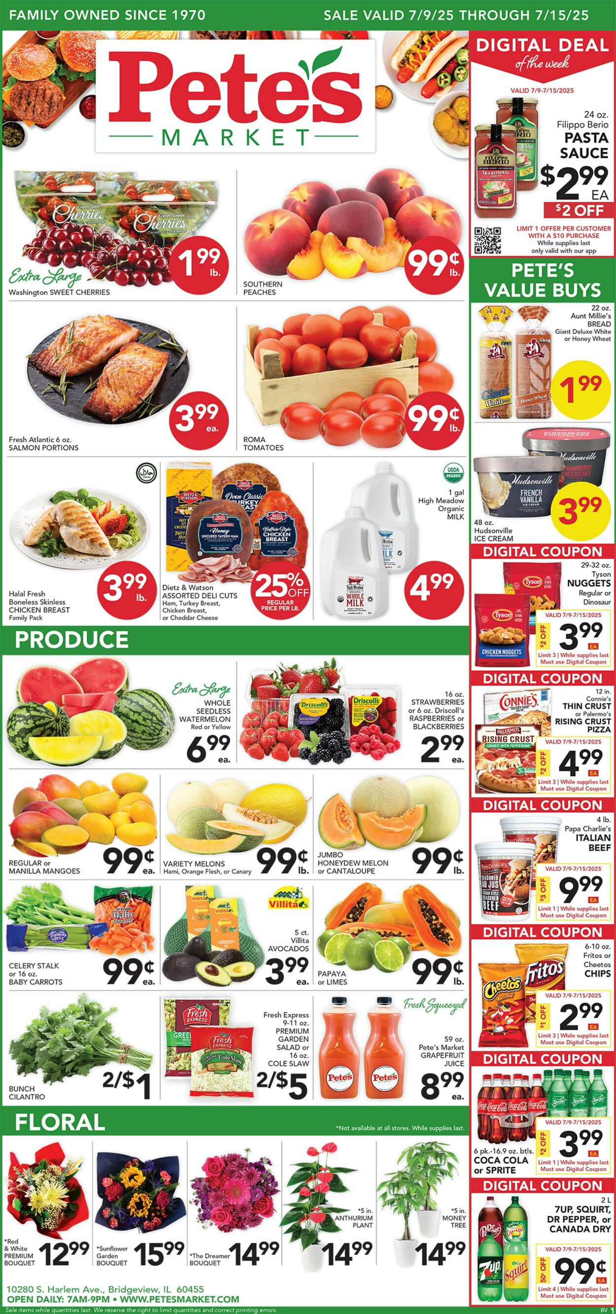 Catalogue Pete's Fresh Market from 07/02/2025