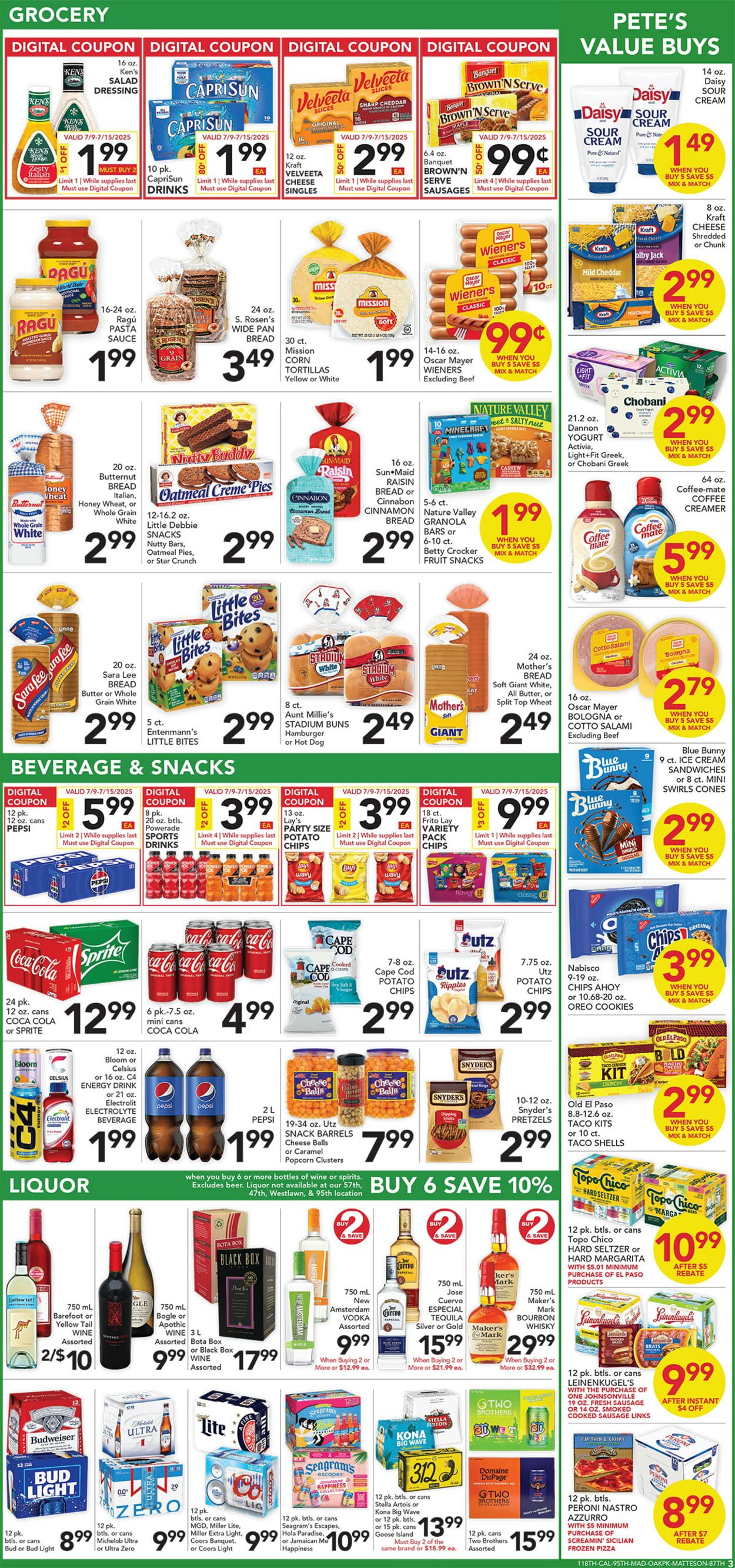 Catalogue Pete's Fresh Market from 07/02/2025