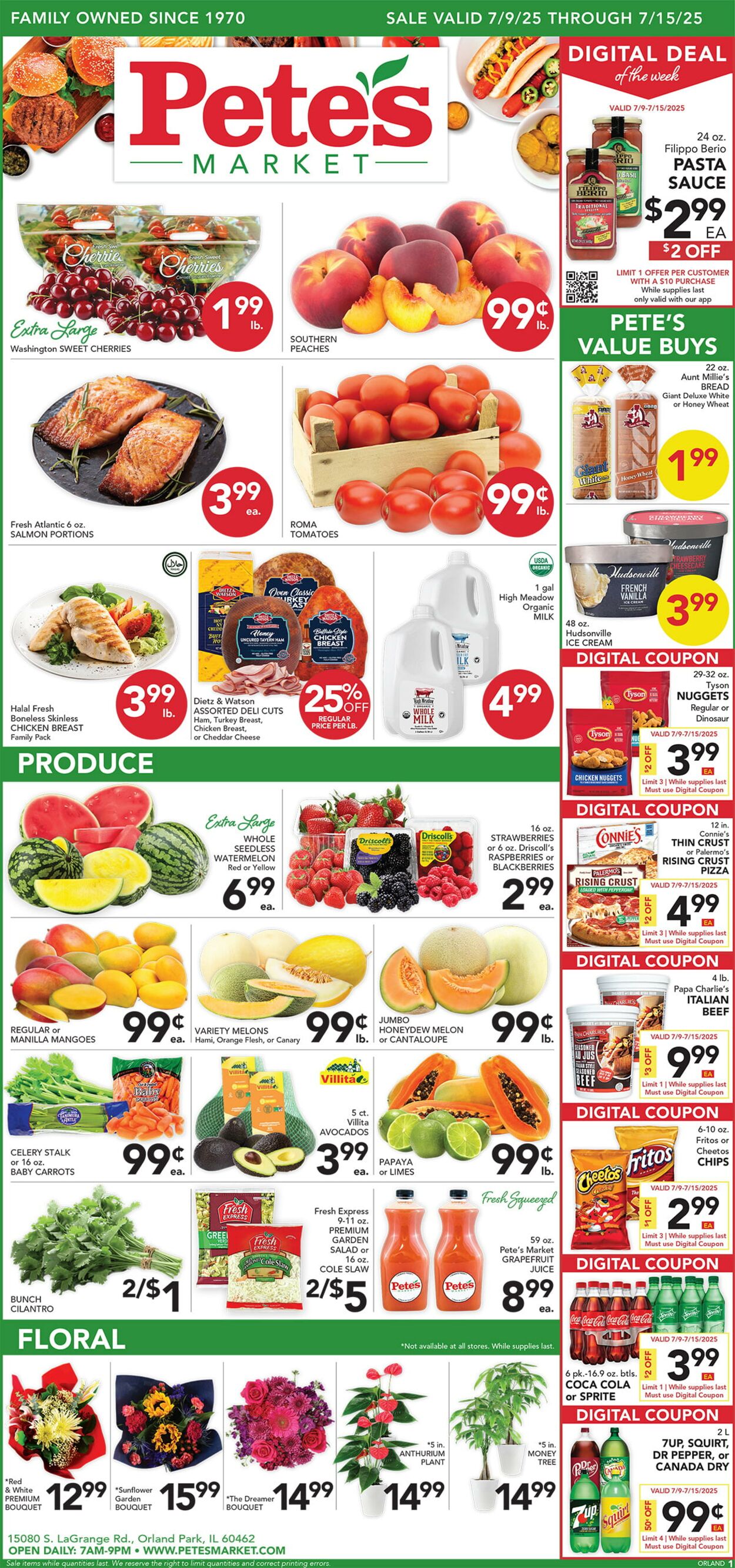 Catalogue Pete's Fresh Market from 07/02/2025