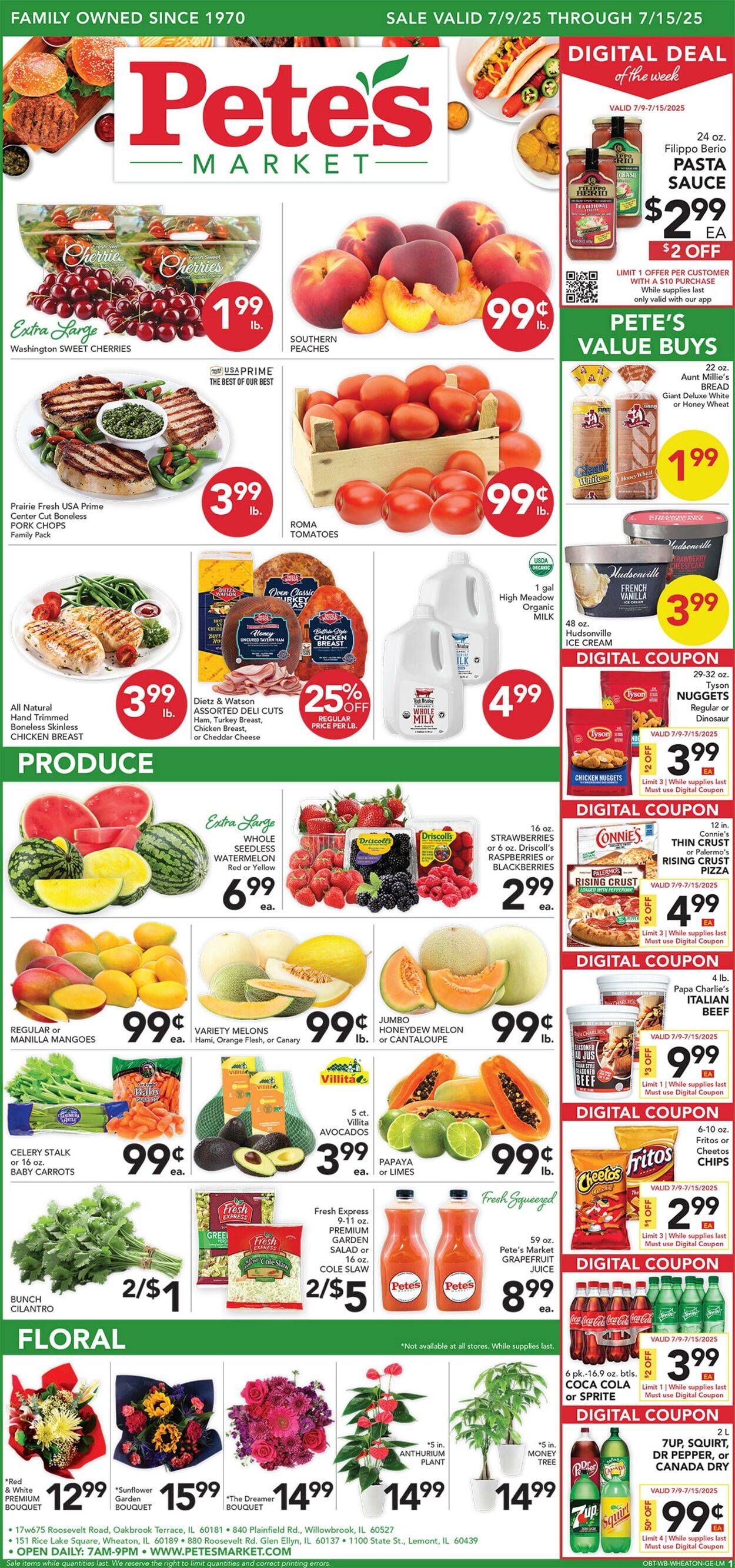 Catalogue Pete's Fresh Market from 07/02/2025