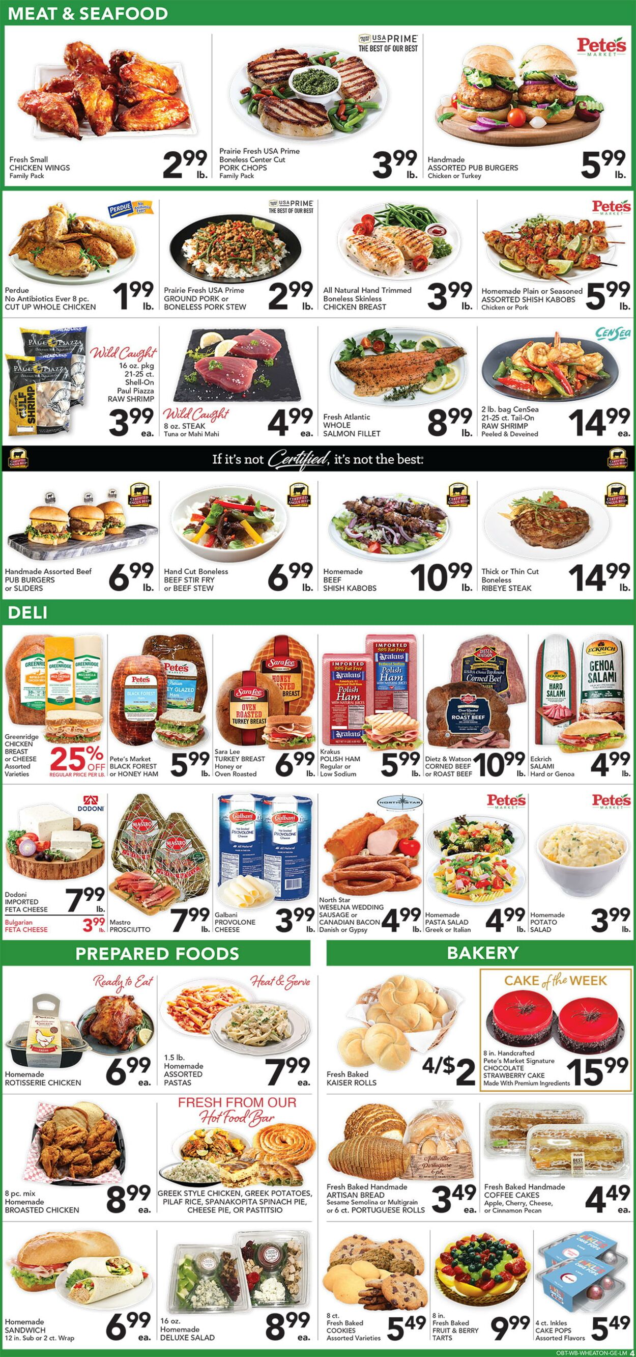 Catalogue Pete's Fresh Market from 07/09/2025