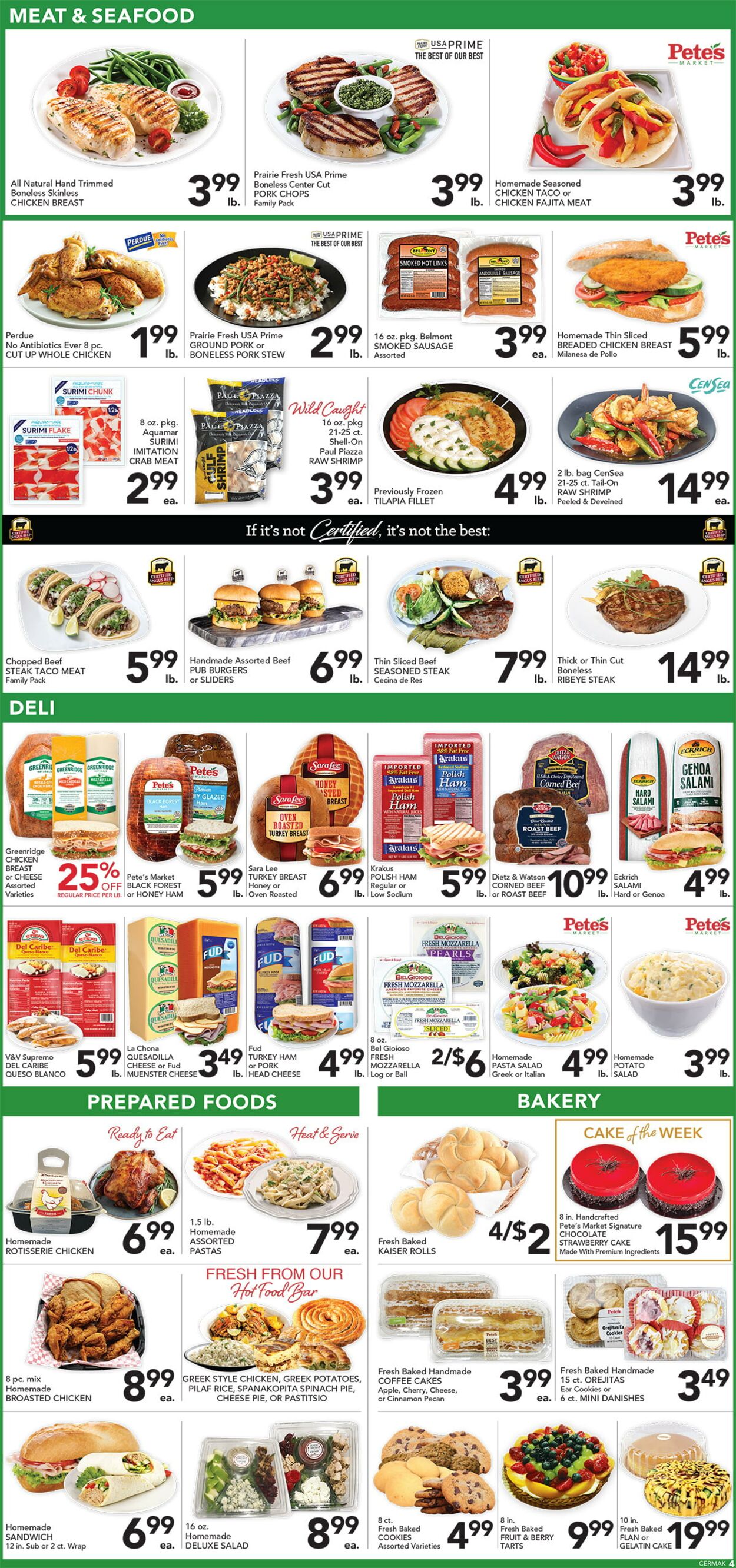 Catalogue Pete's Fresh Market from 07/09/2025
