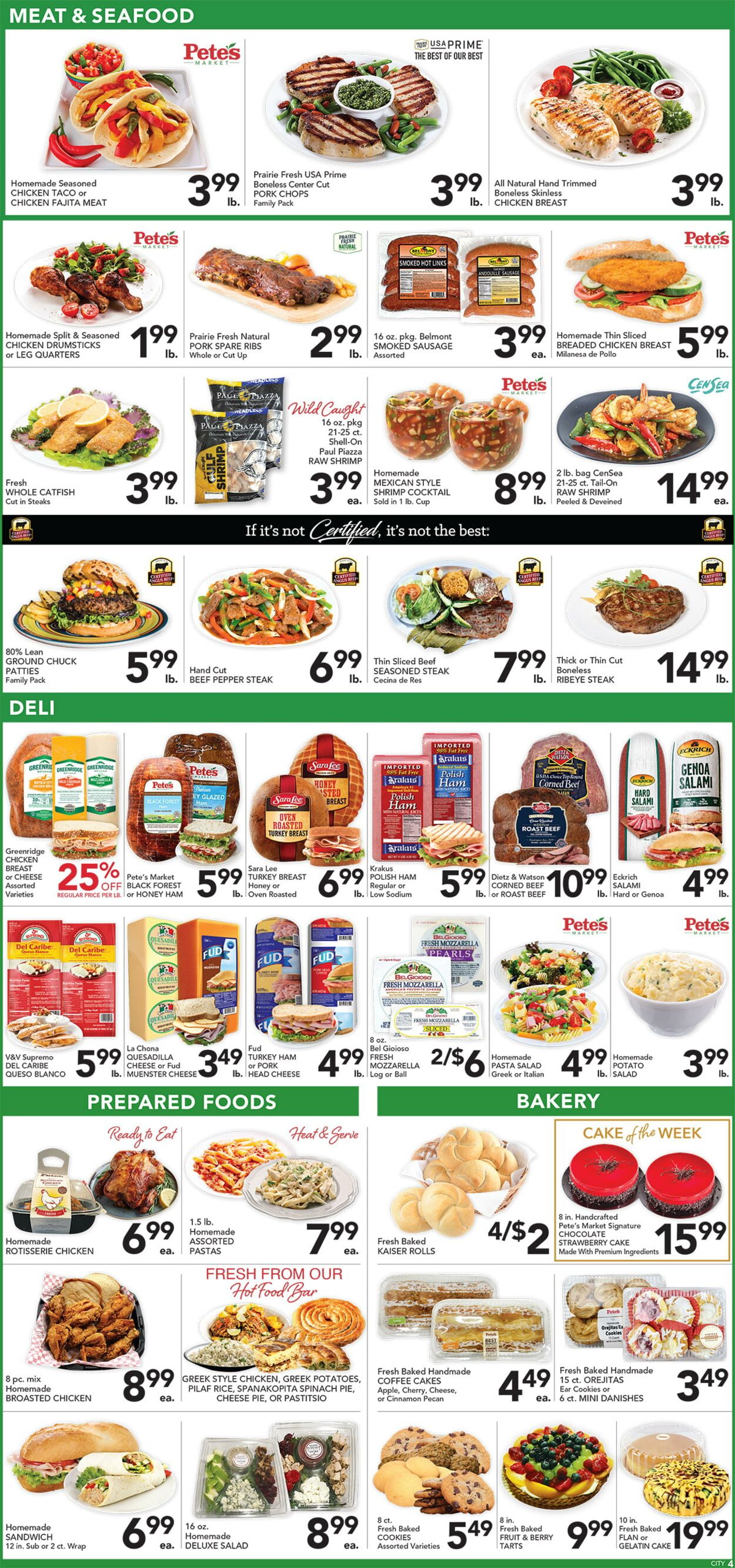 Catalogue Pete's Fresh Market from 07/09/2025