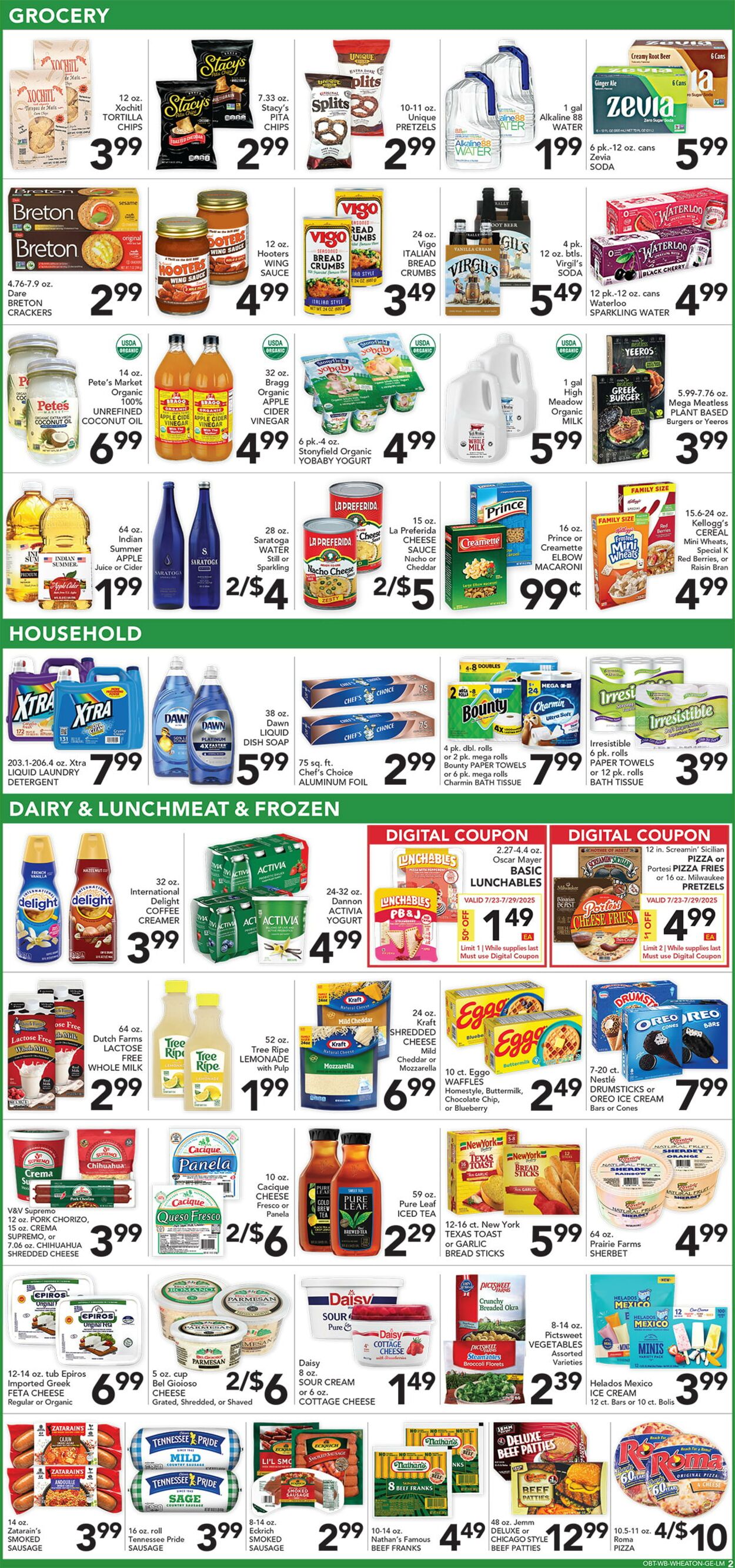 Catalogue Pete's Fresh Market from 07/16/2025