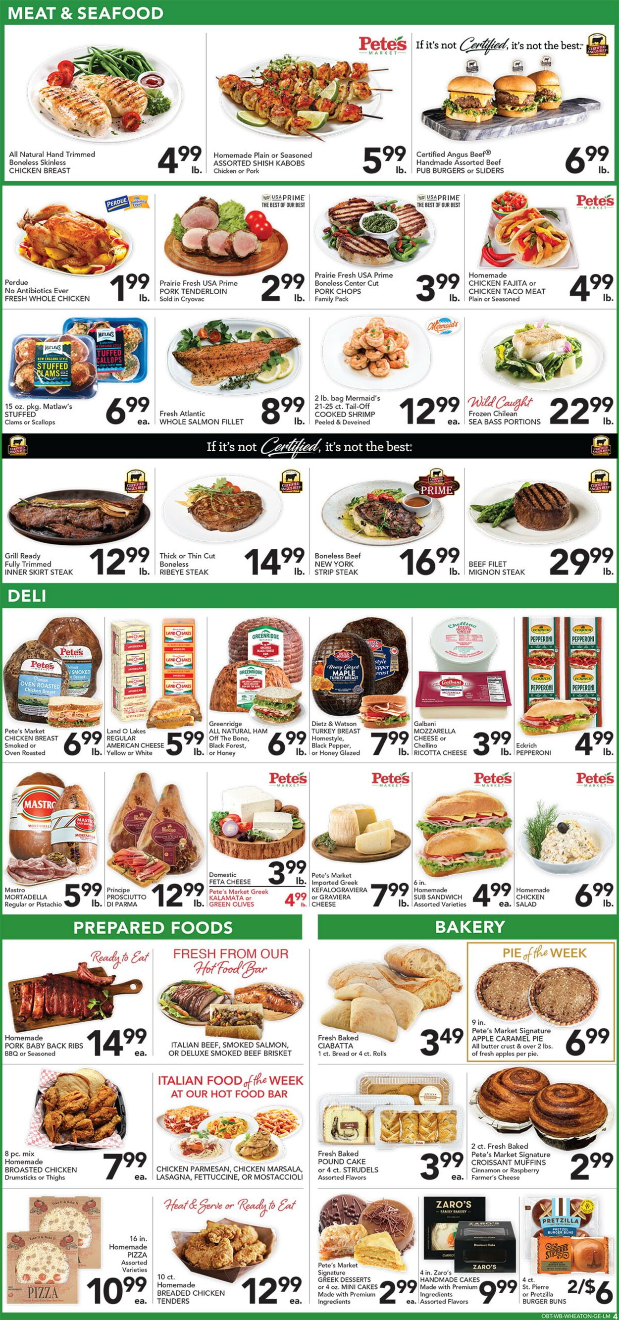 Catalogue Pete's Fresh Market from 07/16/2025