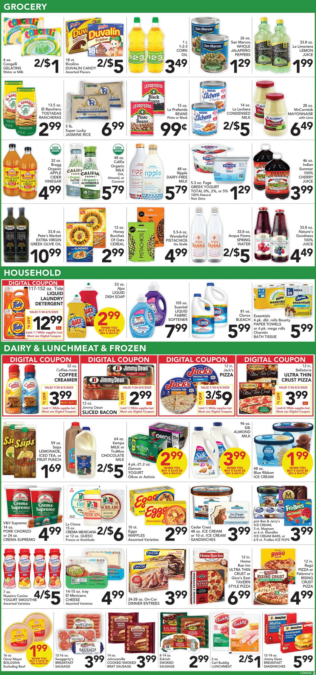 Catalogue Pete's Fresh Market from 07/23/2025