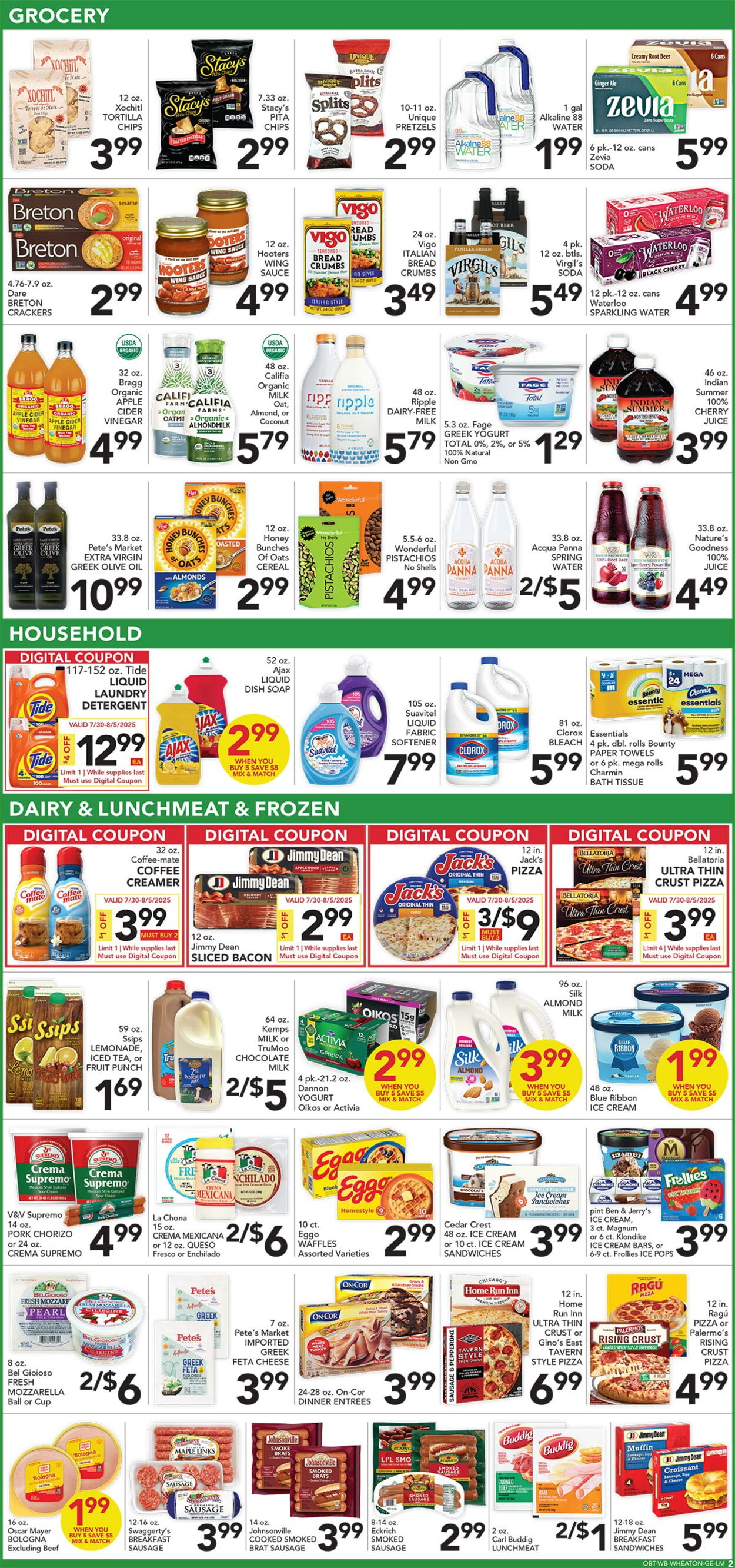 Catalogue Pete's Fresh Market from 07/23/2025