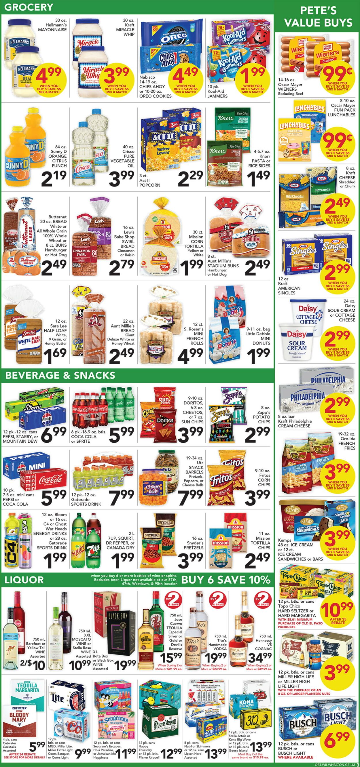Catalogue Pete's Fresh Market from 07/23/2025