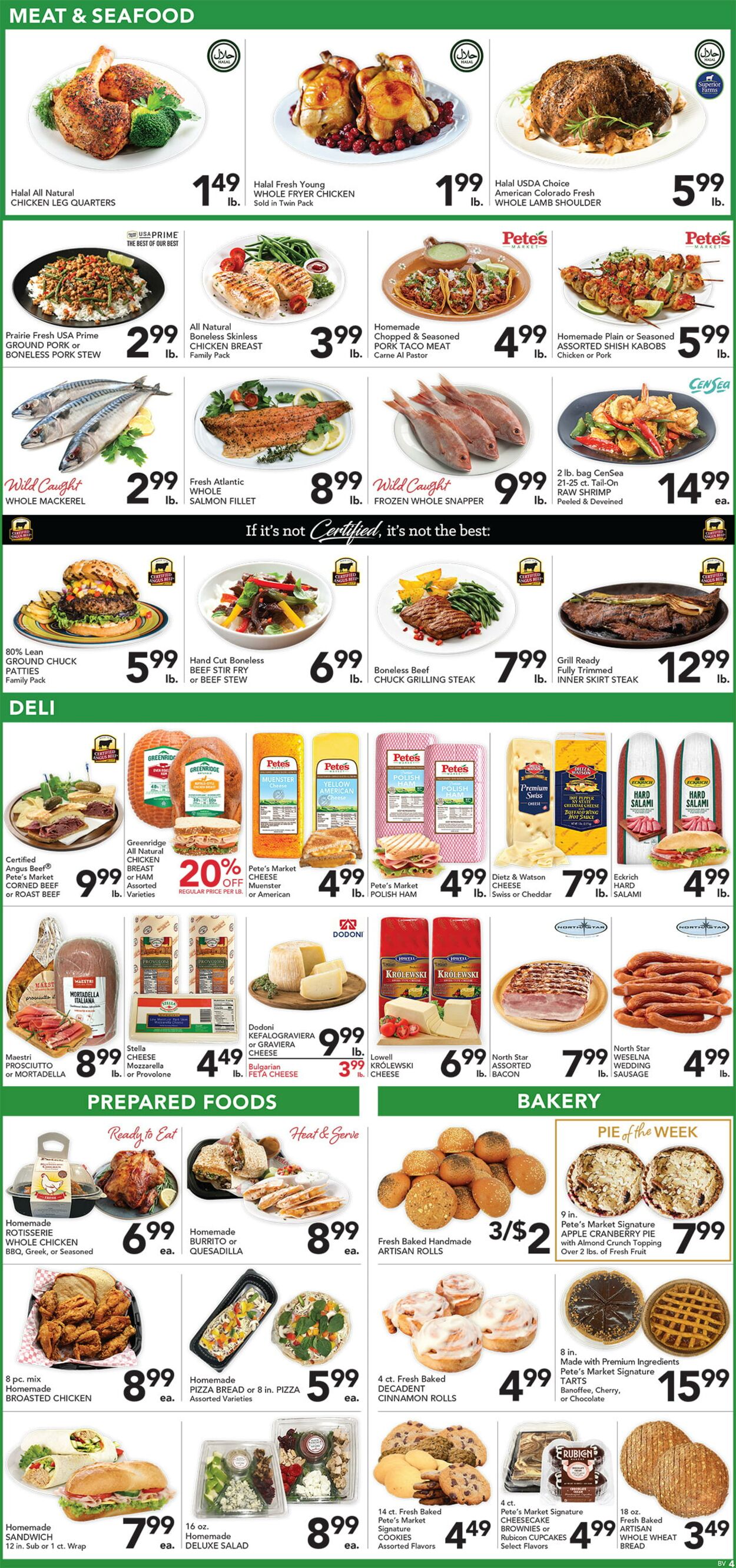 Catalogue Pete's Fresh Market from 07/30/2025