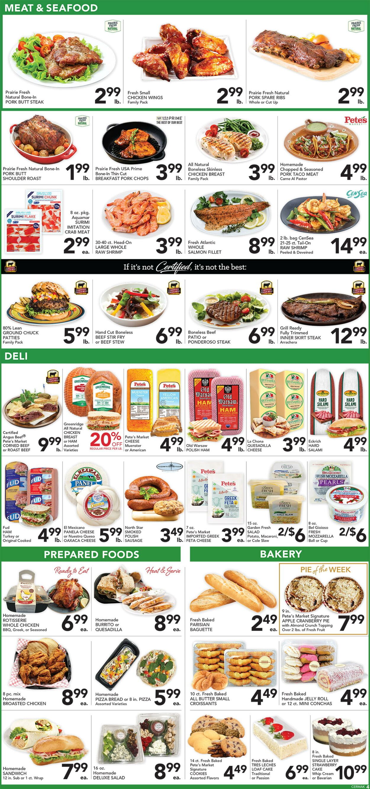 Catalogue Pete's Fresh Market from 07/30/2025