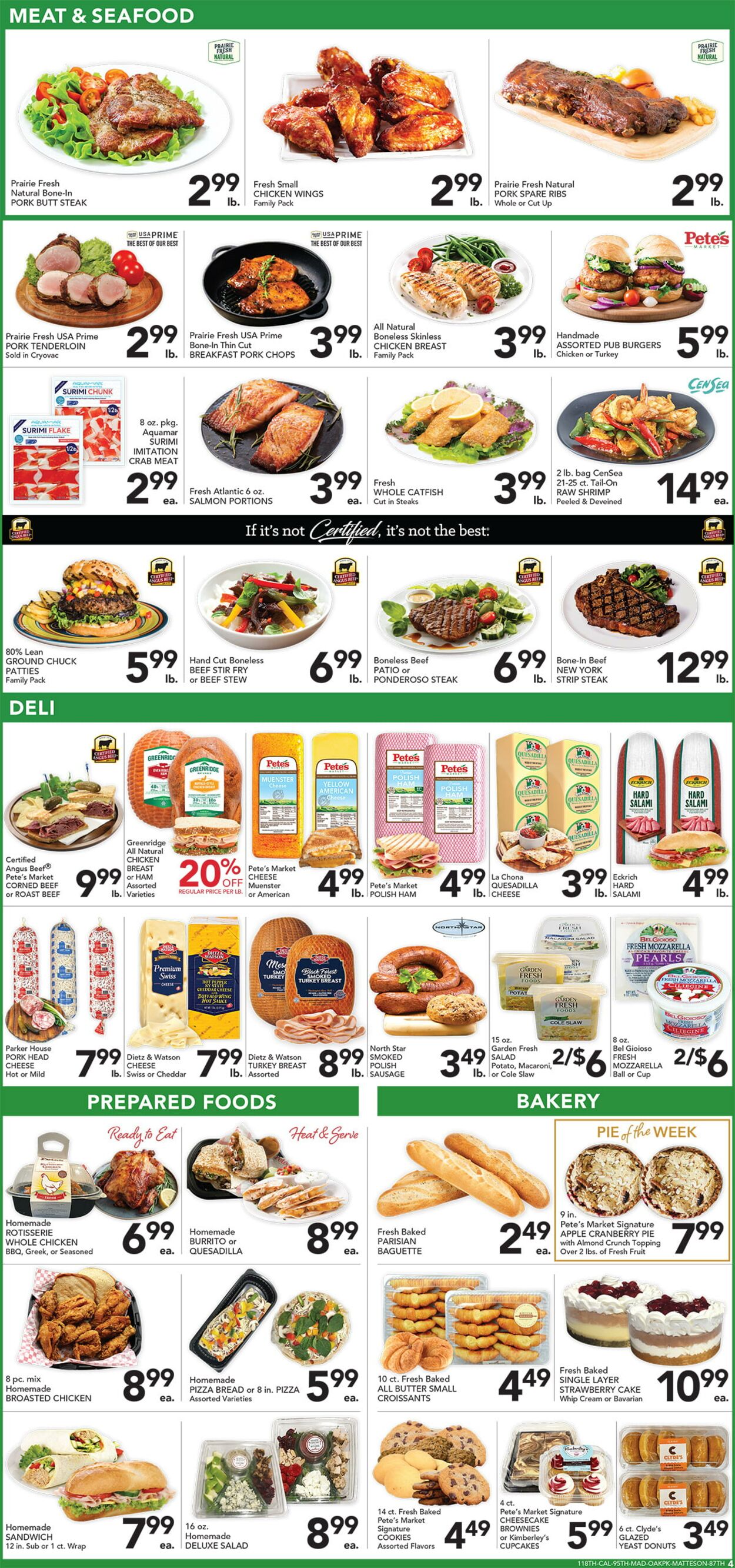 Catalogue Pete's Fresh Market from 07/30/2025