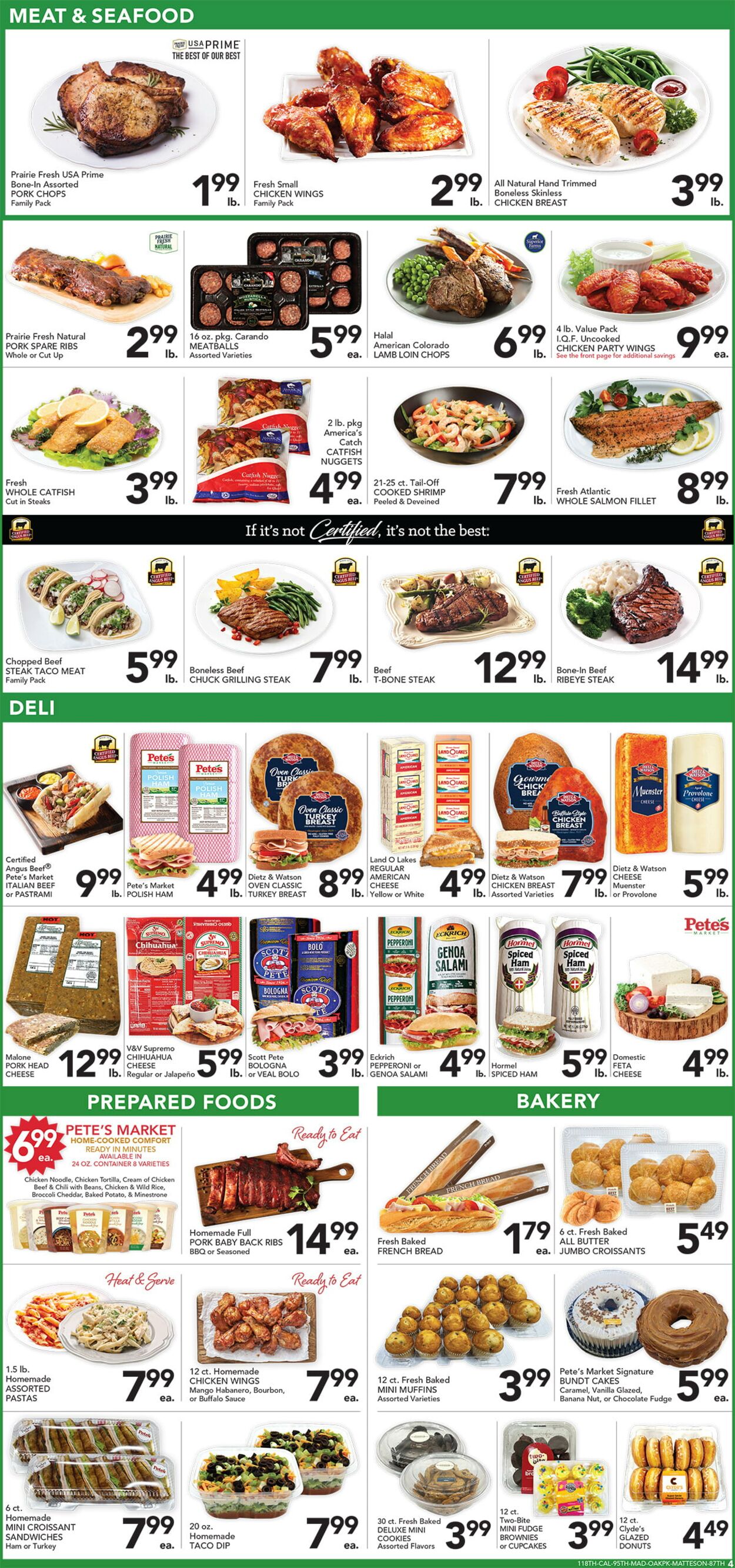 Catalogue Pete's Fresh Market from 07/30/2025