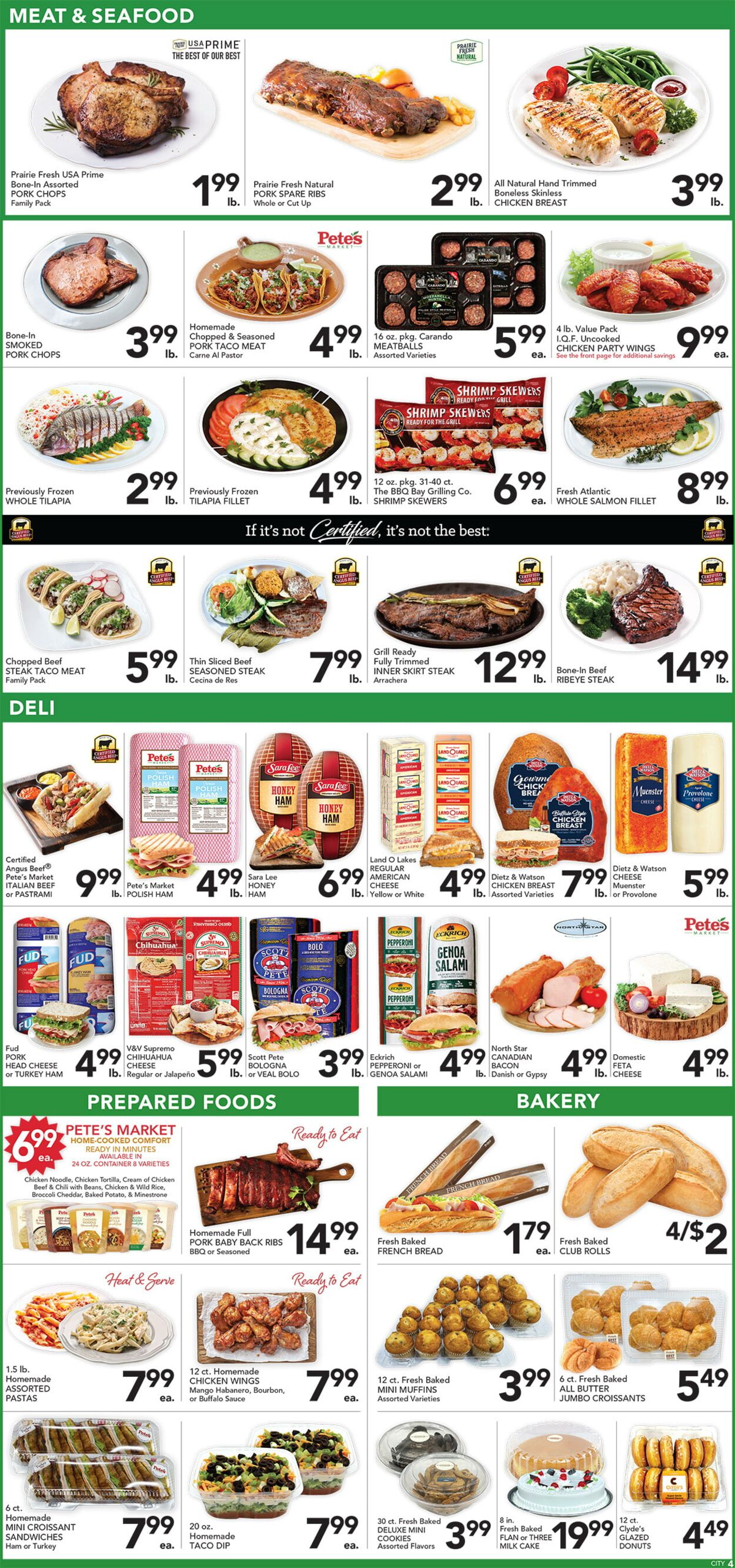 Catalogue Pete's Fresh Market from 07/30/2025