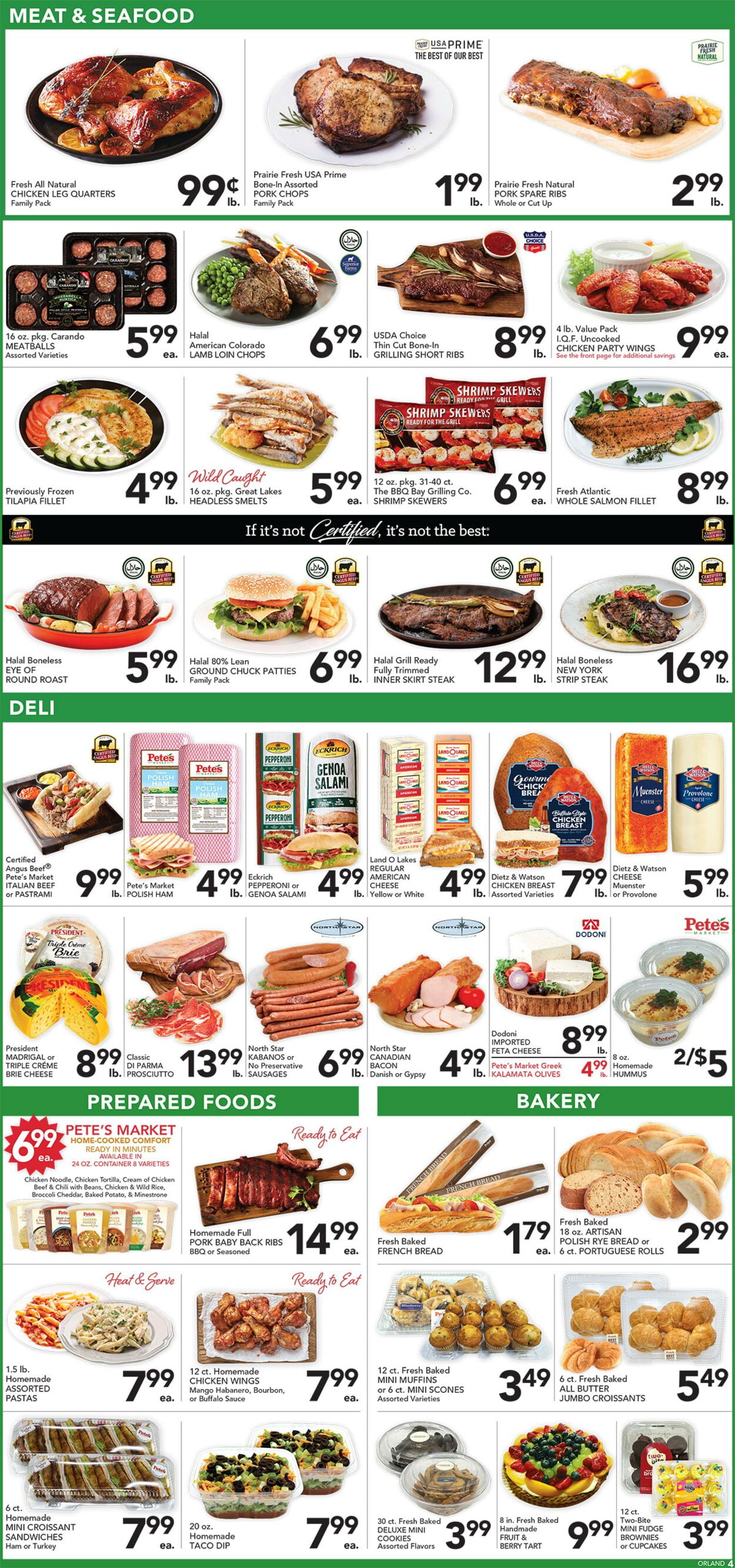 Catalogue Pete's Fresh Market from 07/30/2025