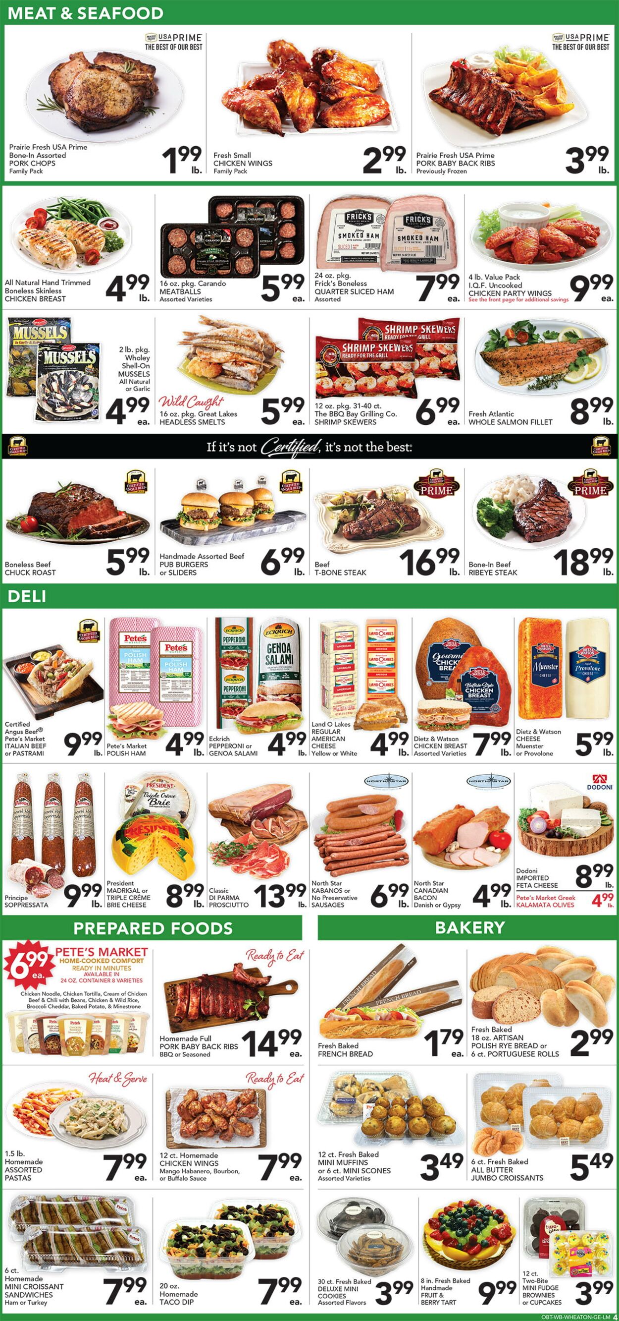 Catalogue Pete's Fresh Market from 07/30/2025
