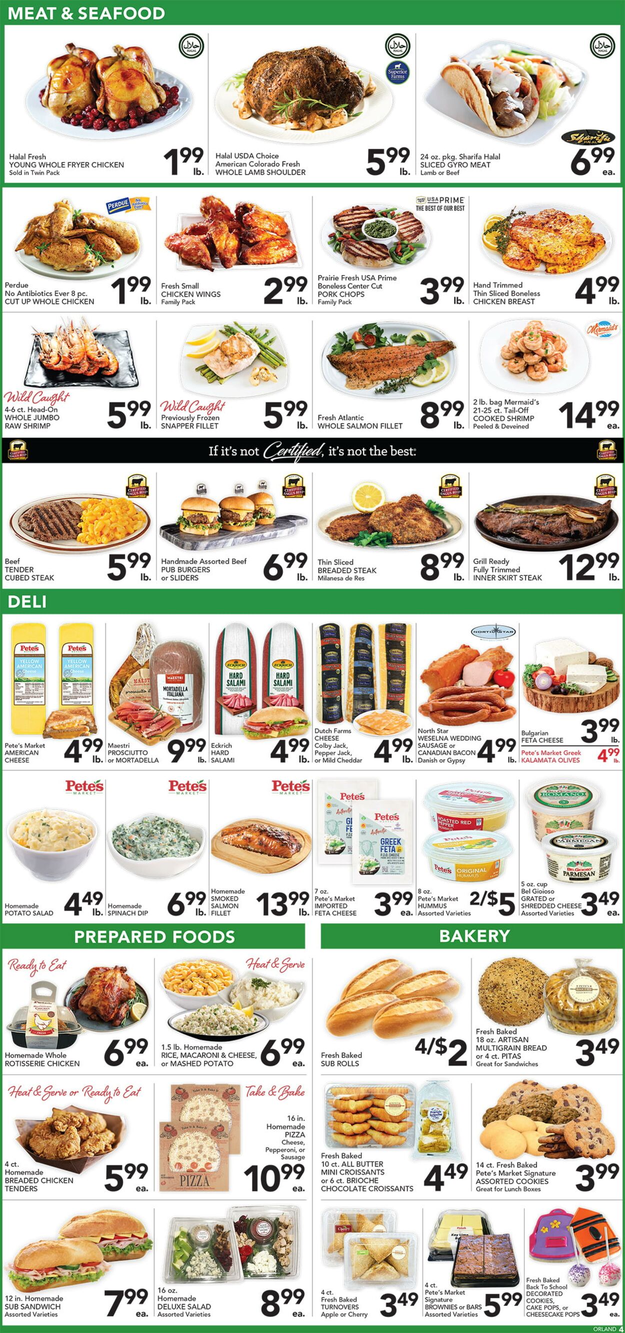 Catalogue Pete's Fresh Market from 08/06/2025