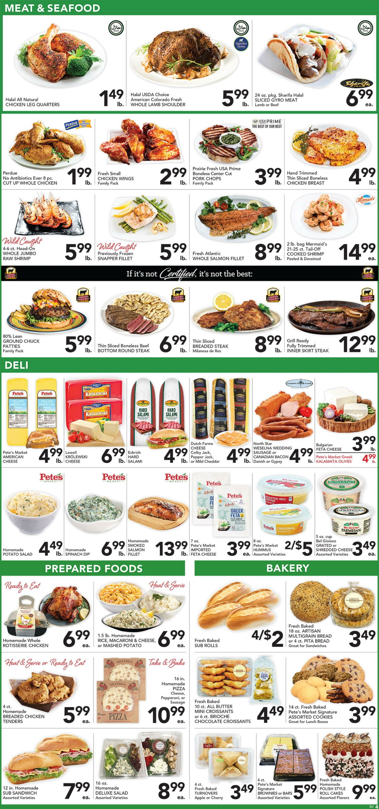 Catalogue Pete's Fresh Market from 08/06/2025