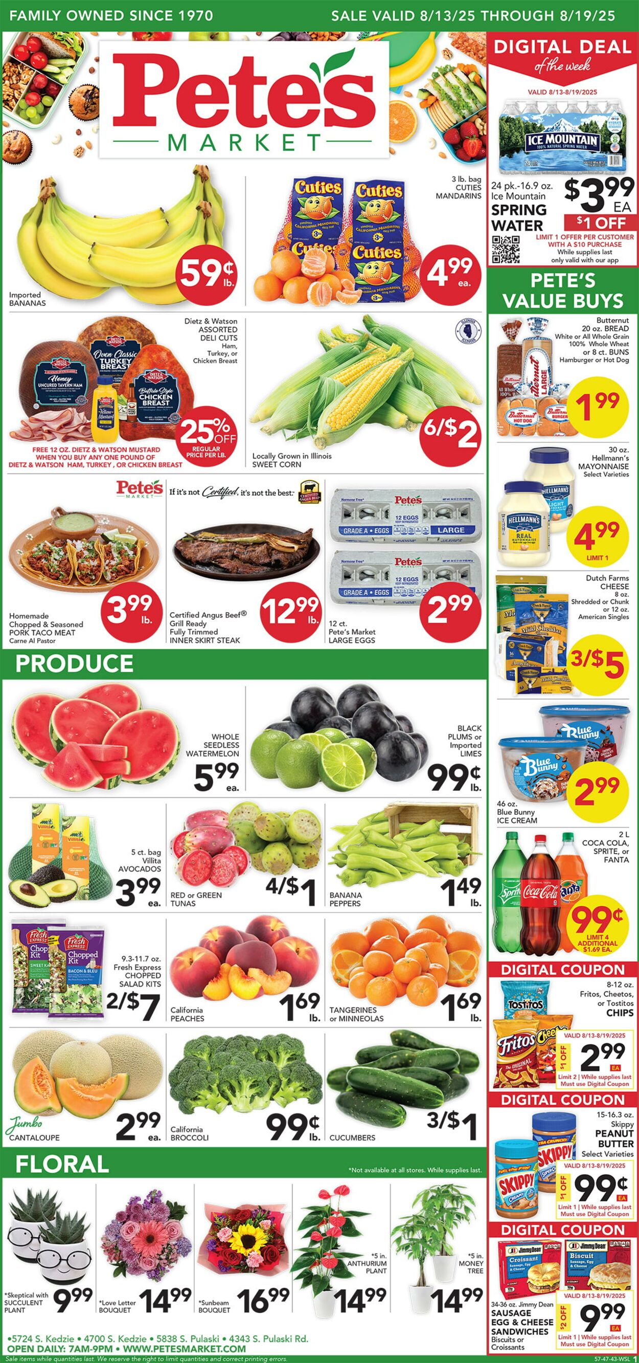 Catalogue Pete's Fresh Market from 08/06/2025