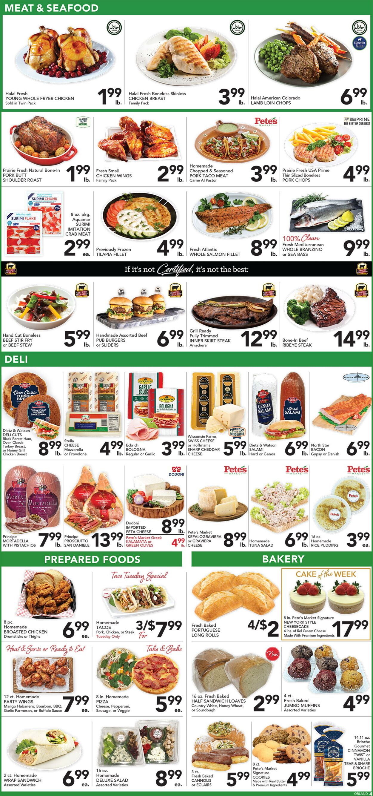 Catalogue Pete's Fresh Market from 08/13/2025