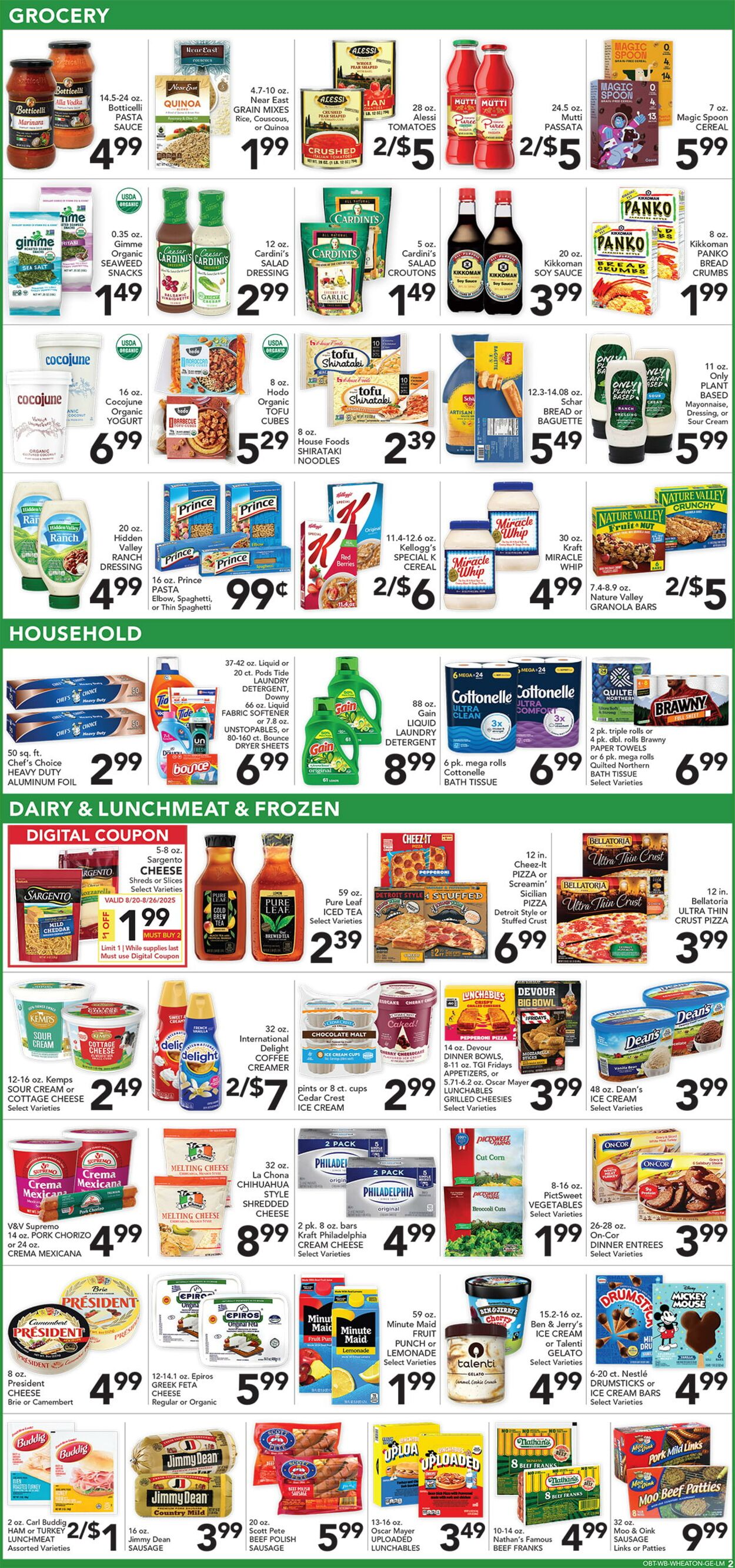 Catalogue Pete's Fresh Market from 08/13/2025