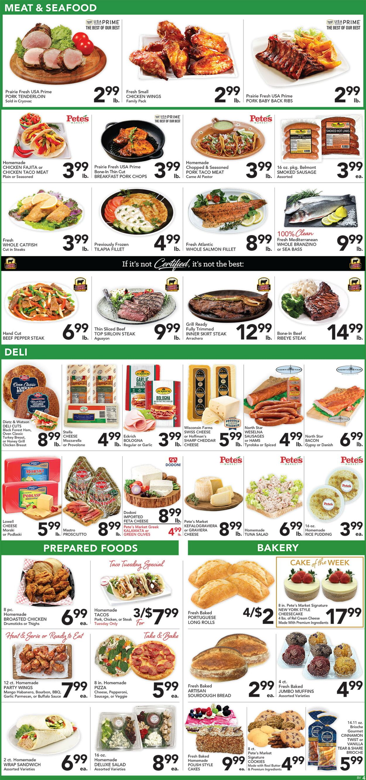Catalogue Pete's Fresh Market from 08/13/2025