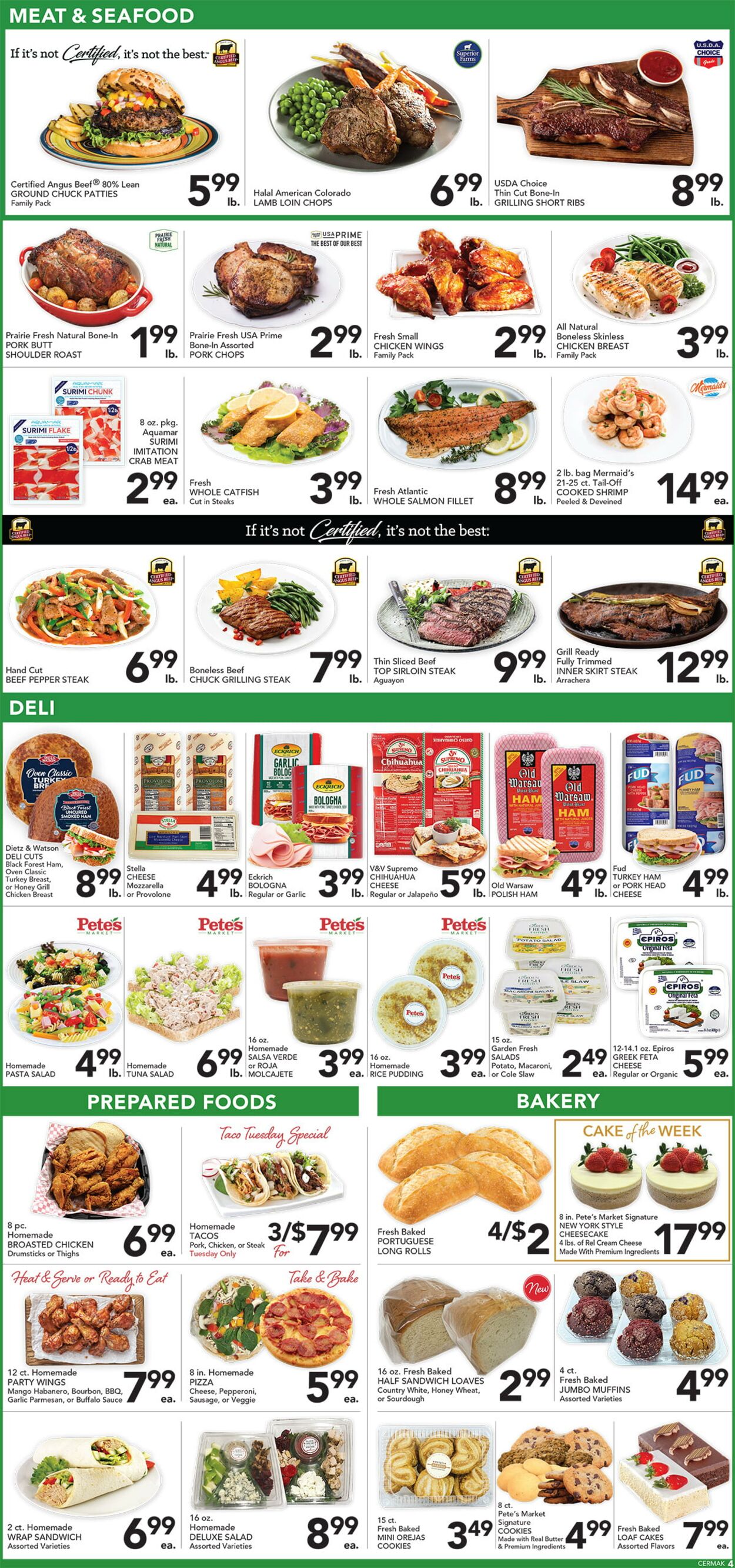 Catalogue Pete's Fresh Market from 08/13/2025