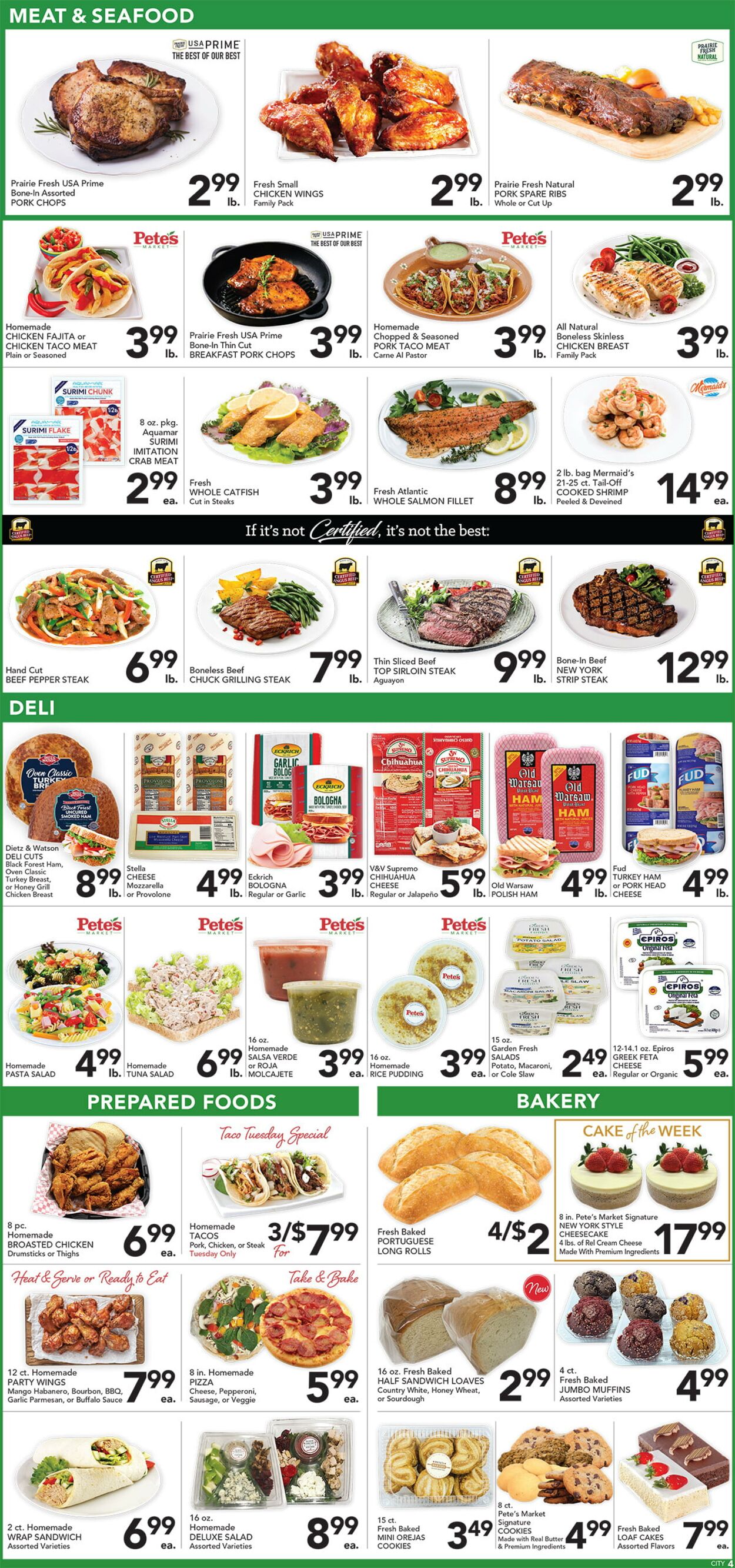 Catalogue Pete's Fresh Market from 08/13/2025