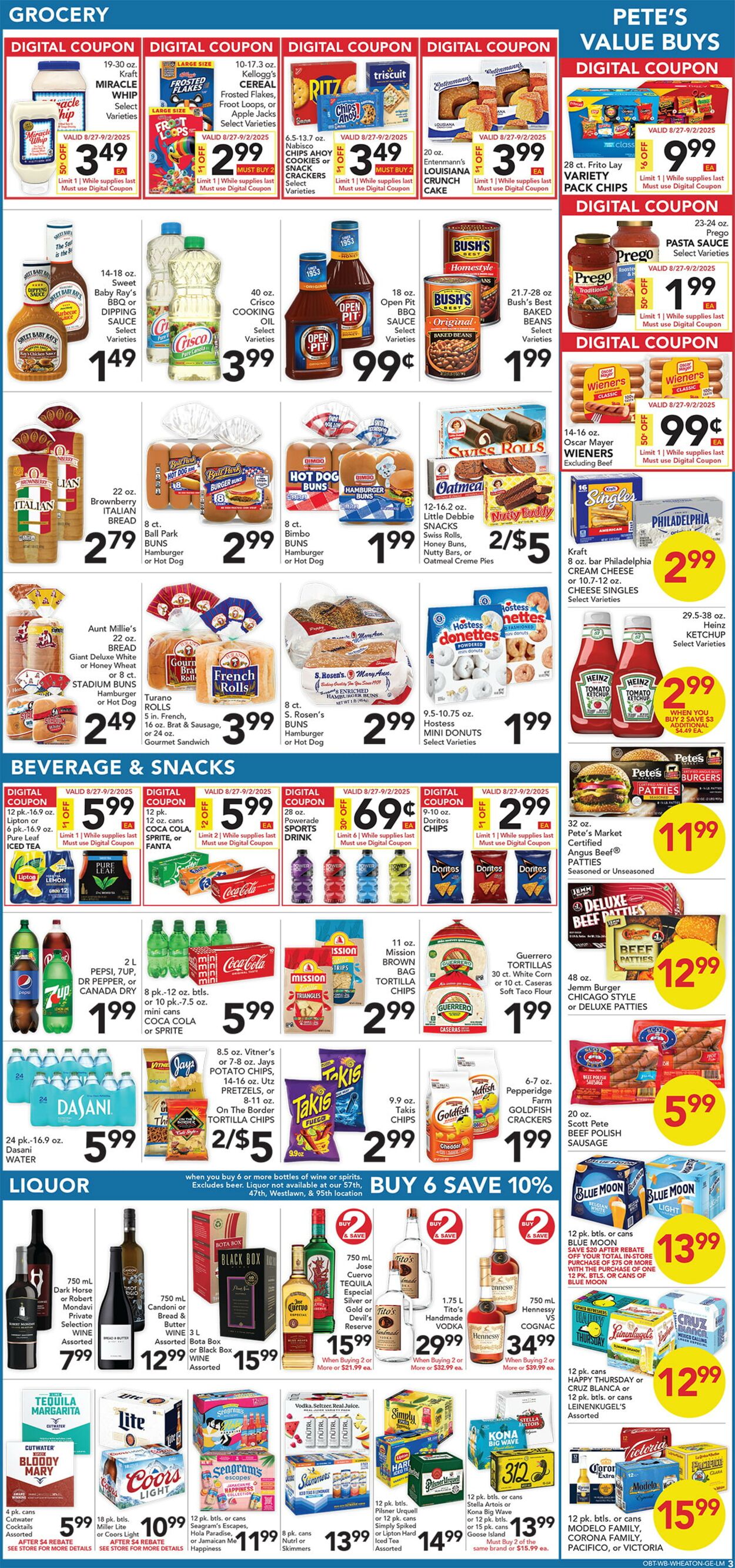 Catalogue Pete's Fresh Market from 08/20/2025