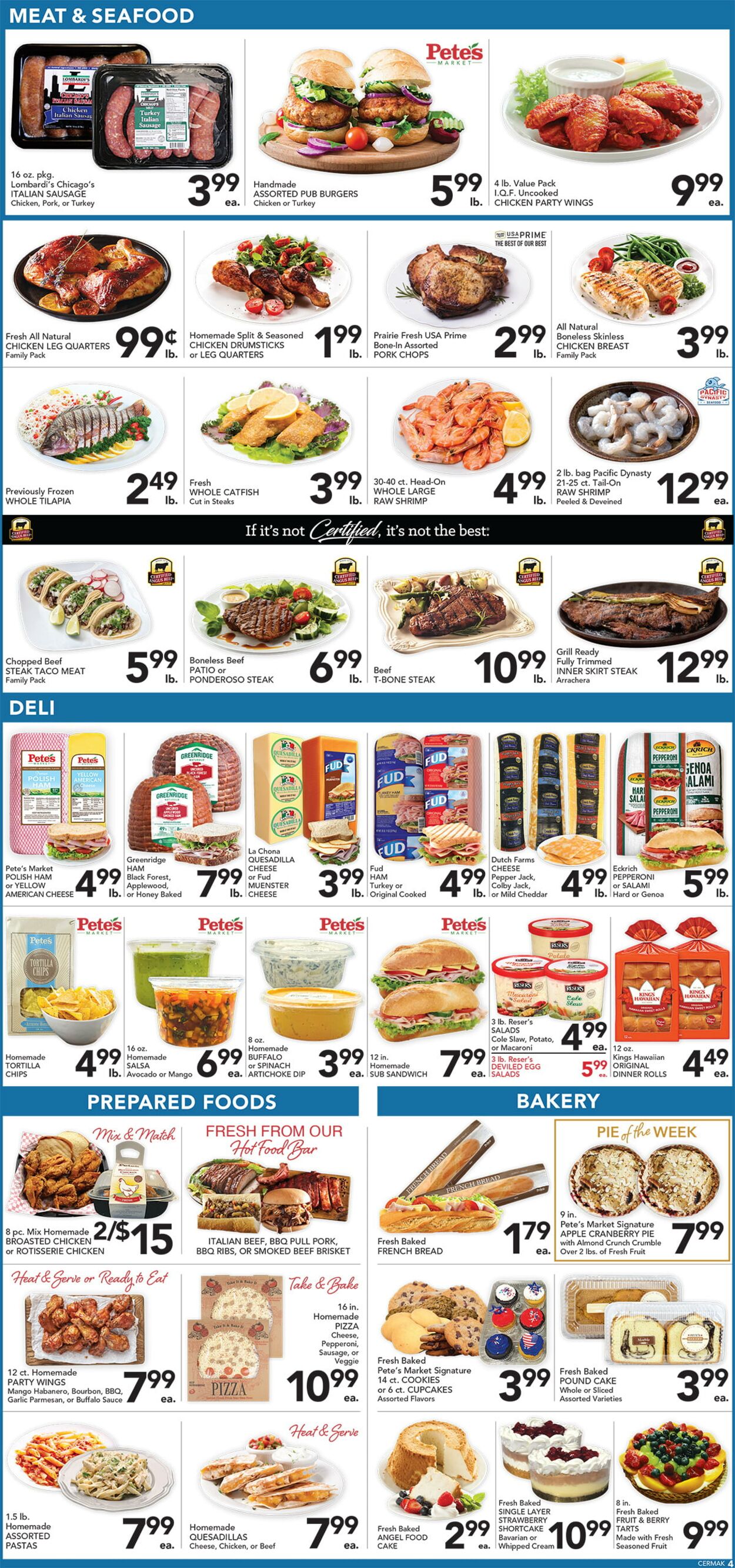 Catalogue Pete's Fresh Market from 08/20/2025