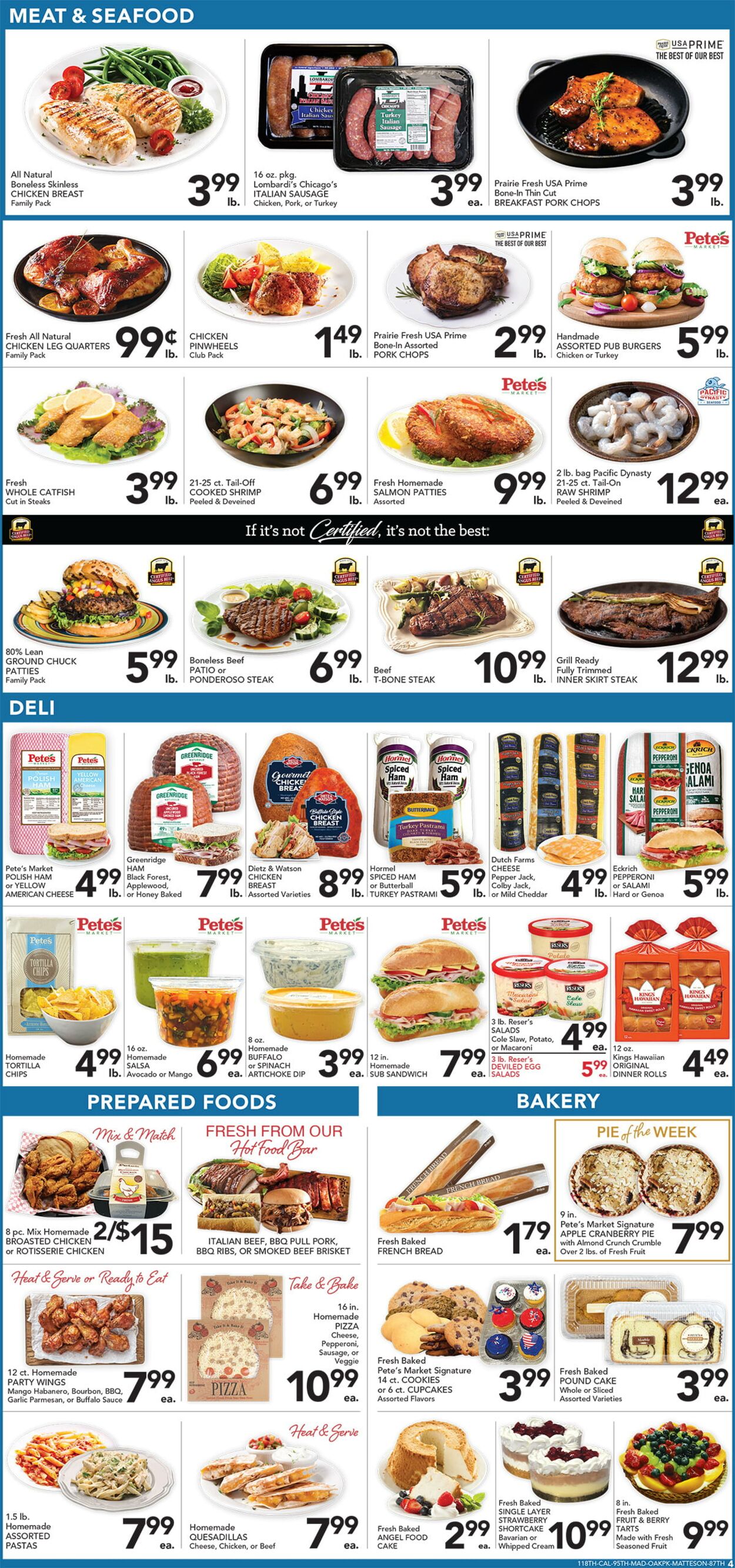 Catalogue Pete's Fresh Market from 08/20/2025