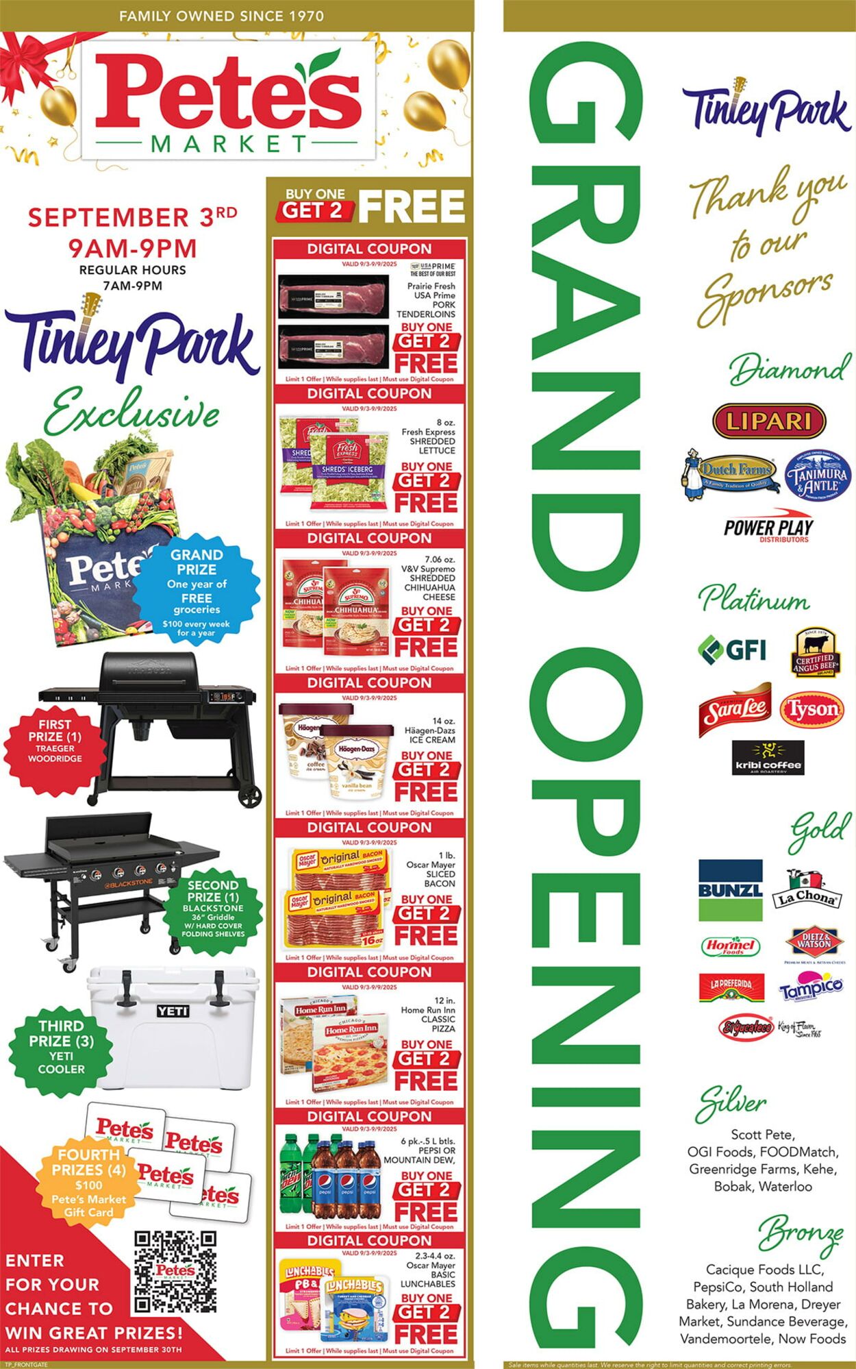 Catalogue Pete's Fresh Market from 08/27/2025
