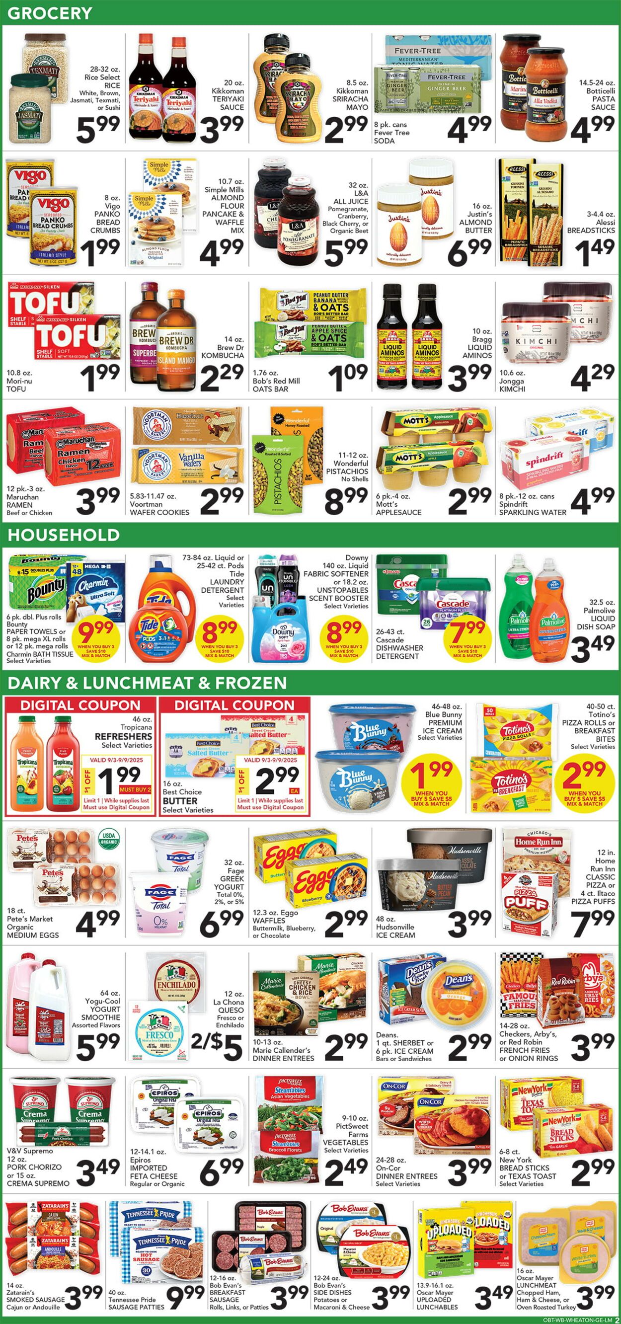 Catalogue Pete's Fresh Market from 08/27/2025
