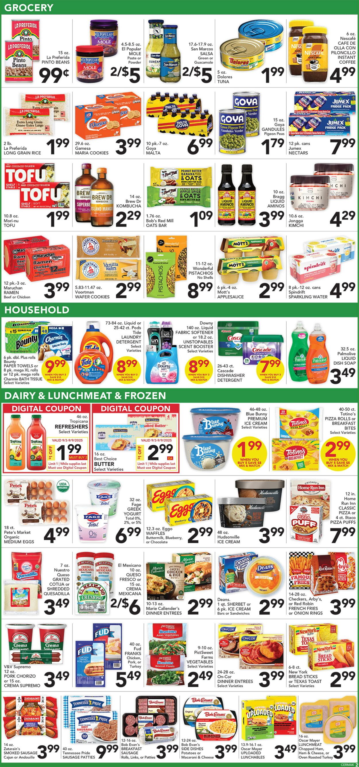 Catalogue Pete's Fresh Market from 08/27/2025